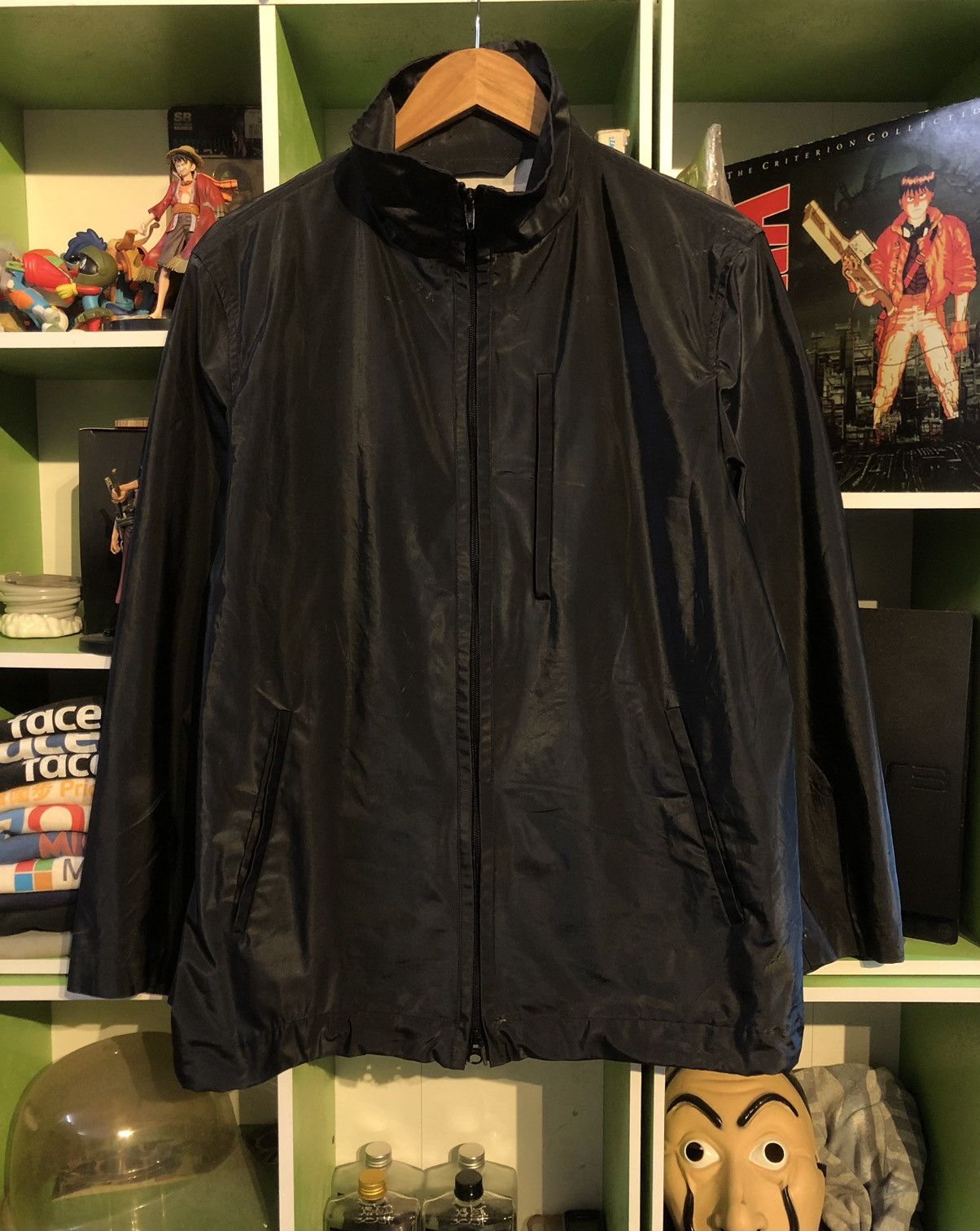 ❗️UNDERCOVER X UNIQLO WATERPROOF CANVAS BLACK JACKET❗️RARE