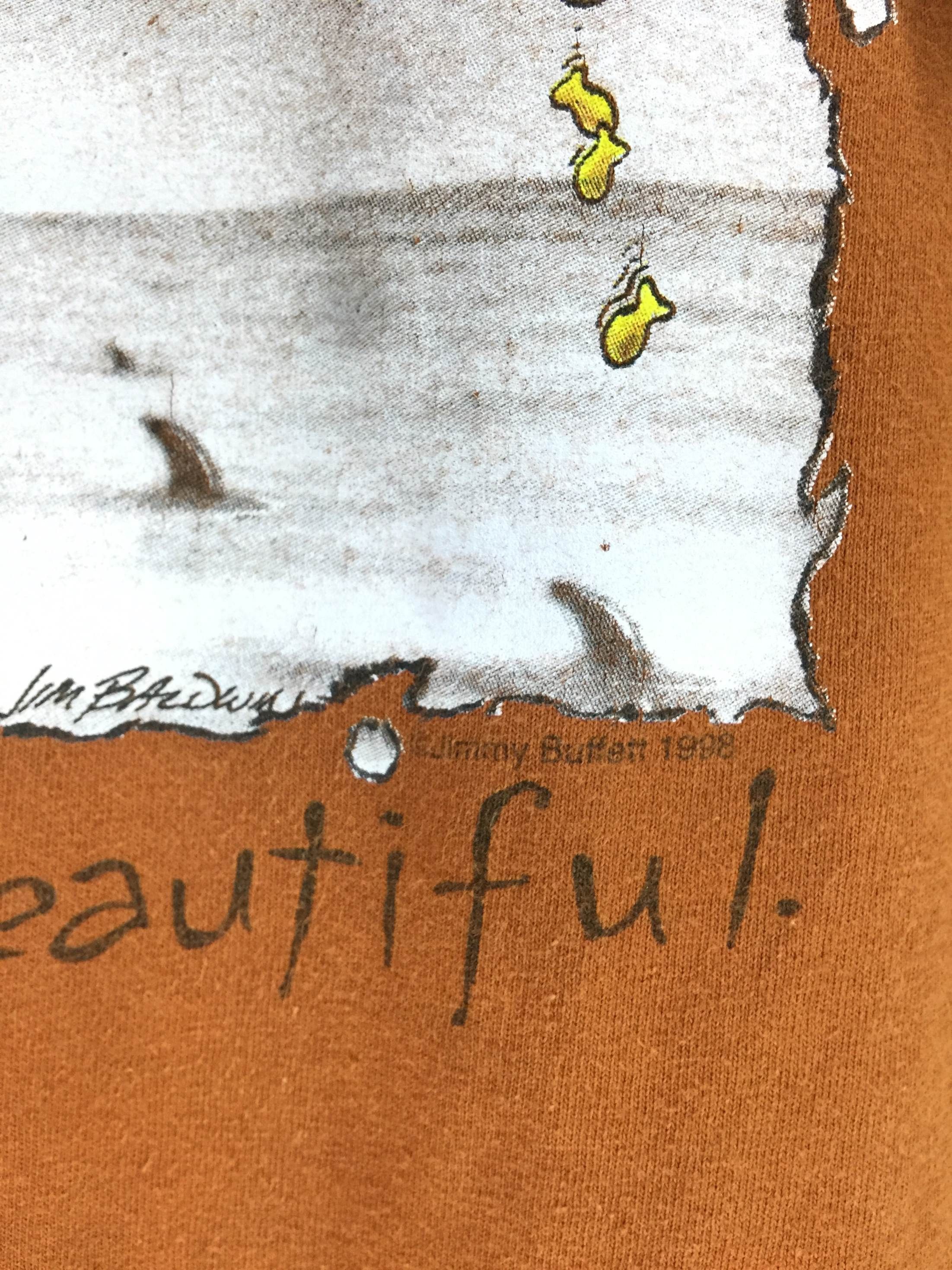 Jimmy buffett margaritaville vtg 90s shirt/Parrotheads