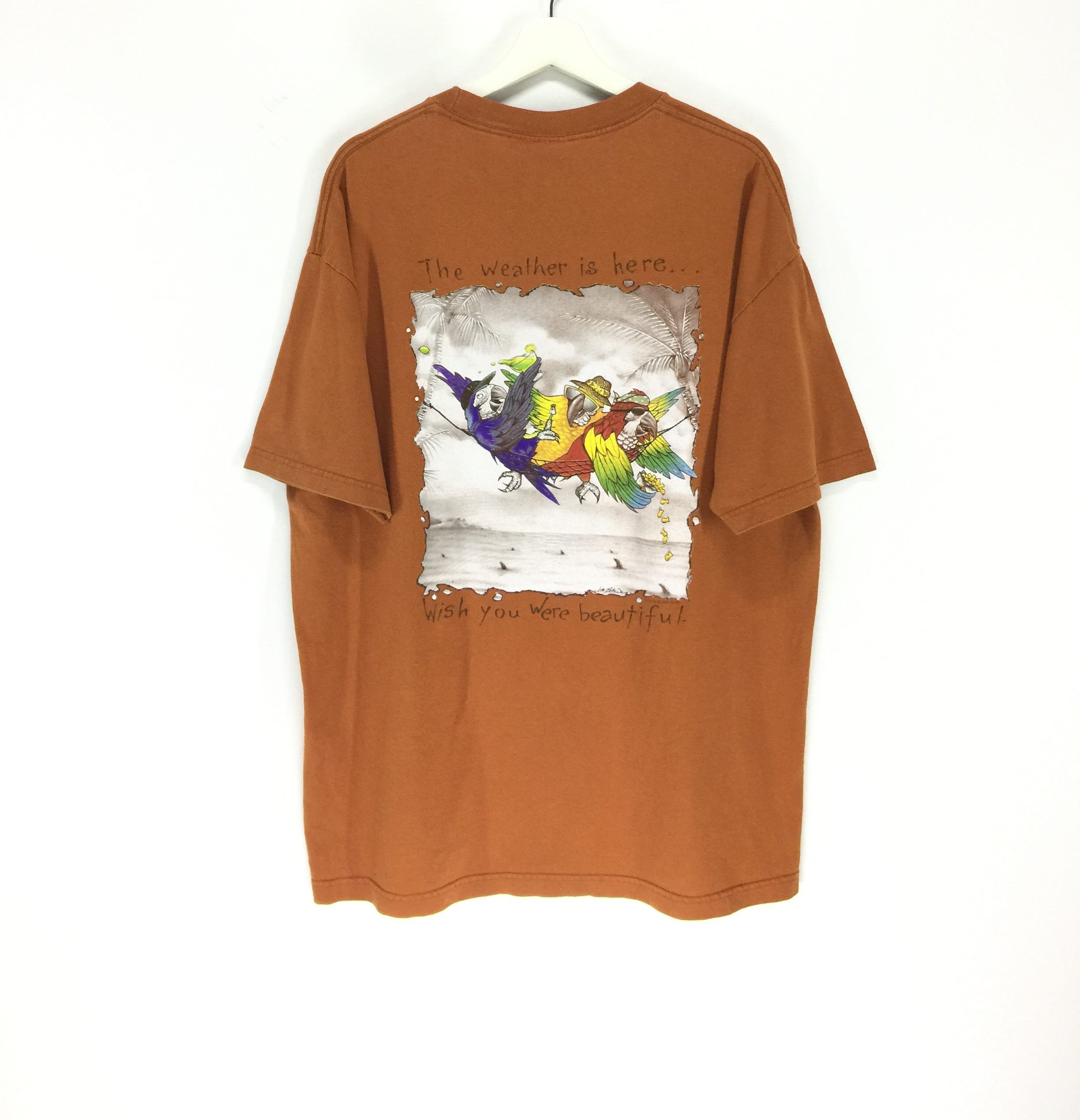 Jimmy buffett margaritaville vtg 90s shirt/Parrotheads