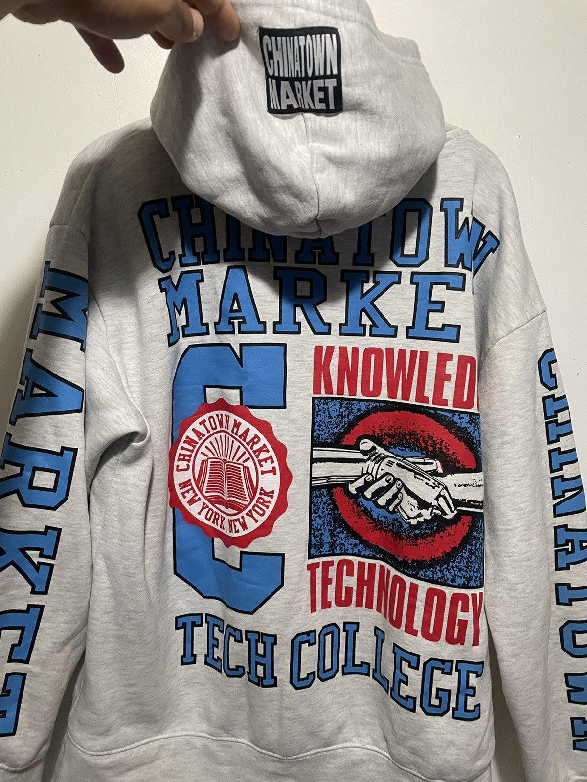 Chinatown market collegiate discount hoodie