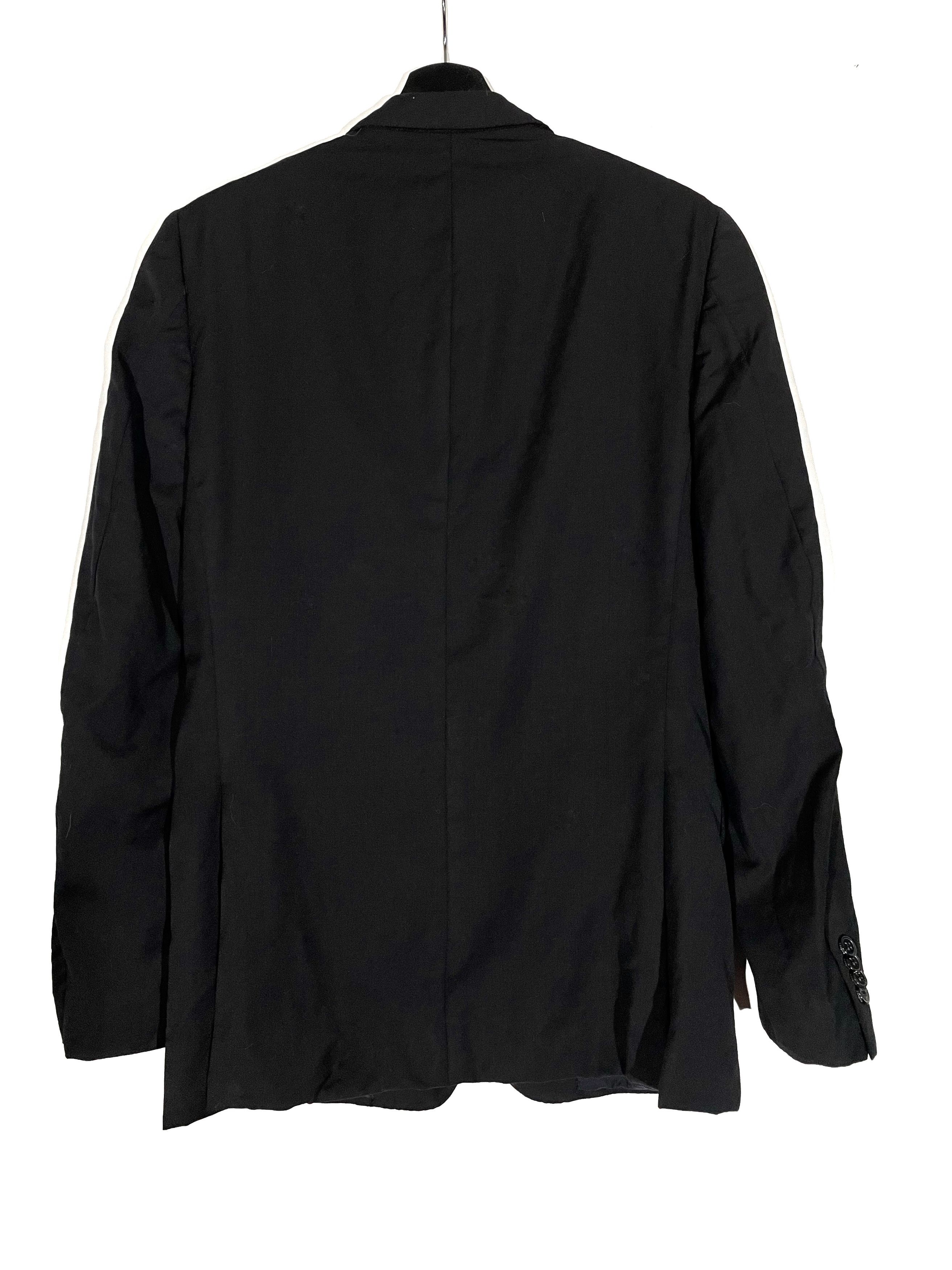 Ermenegildo Zegna × Z Zegna Zegna Black Classic Wool Slim Blazer Jacket Size 48R Mexico Size 48R - 8 Thumbnail
