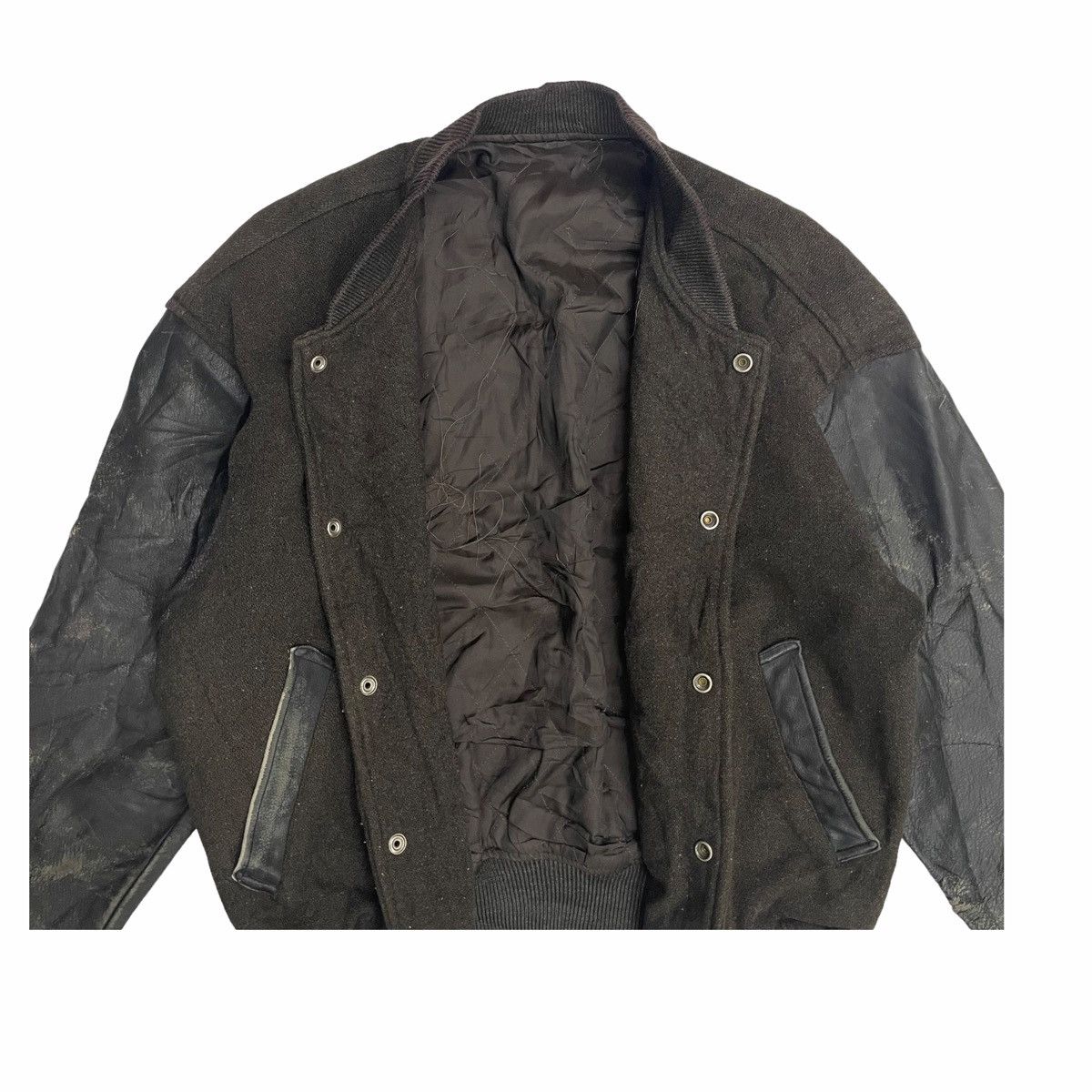Japanese Brand STEAL💥80s Tenoras Varsity Leather Jacket Size US L / EU 52-54 / 3 - 9 Thumbnail