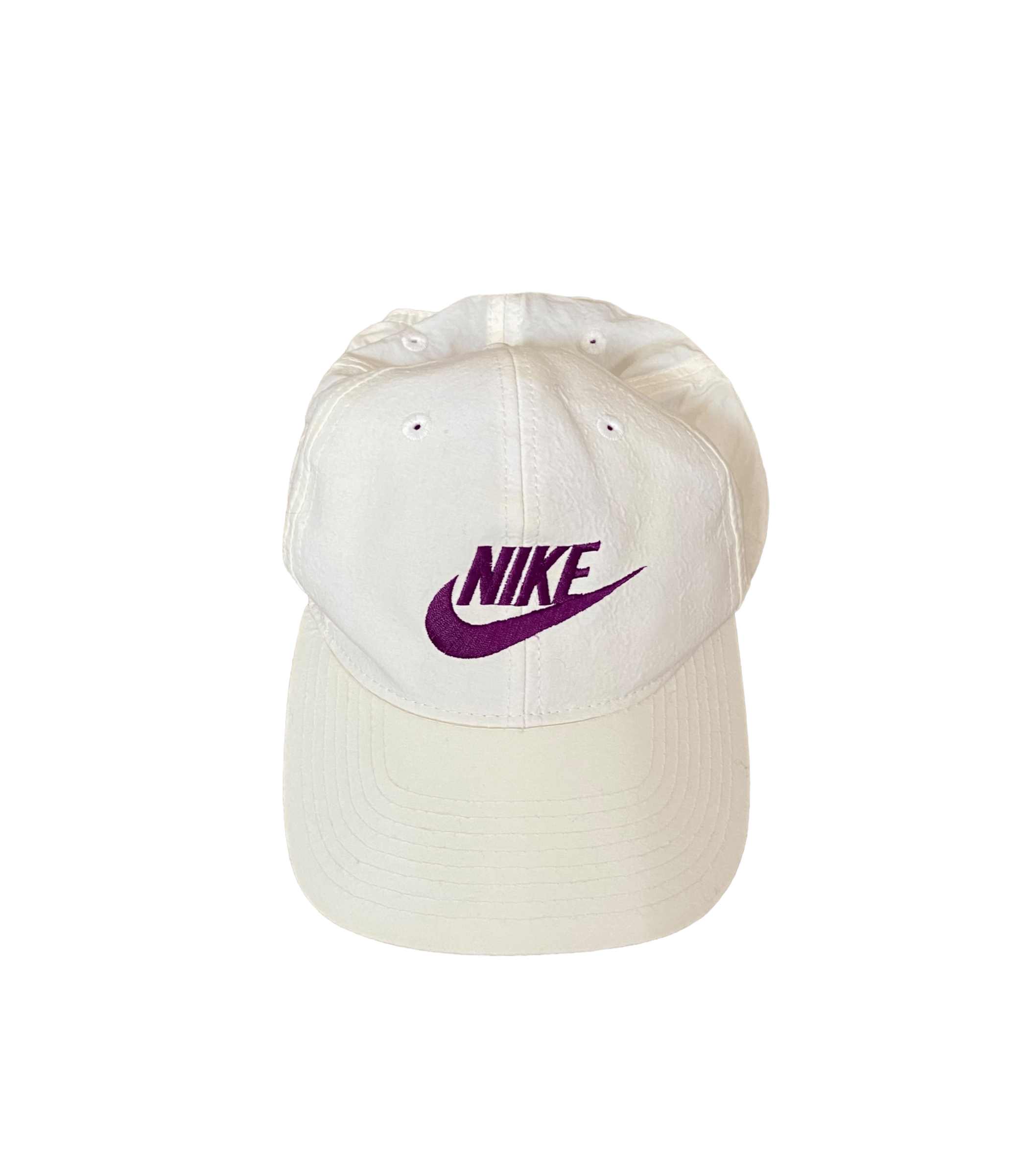 Nike × Vintage 90s' Nike spellout nylon baseball cap Size ONE SIZE - 1 Thumbnail