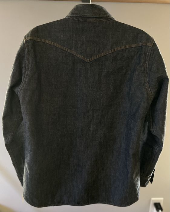 Iron Heart Quilted Chambray Grailed