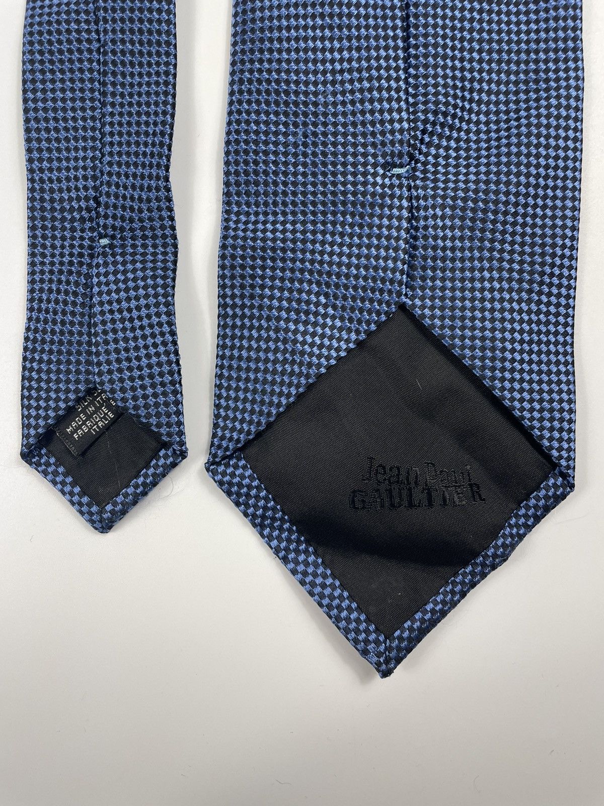 Jean Paul Gaultier × Vintage Vintage Tie Jean Paul Gaultier retro Silk Italy luxury Size ONE SIZE - 3 Thumbnail