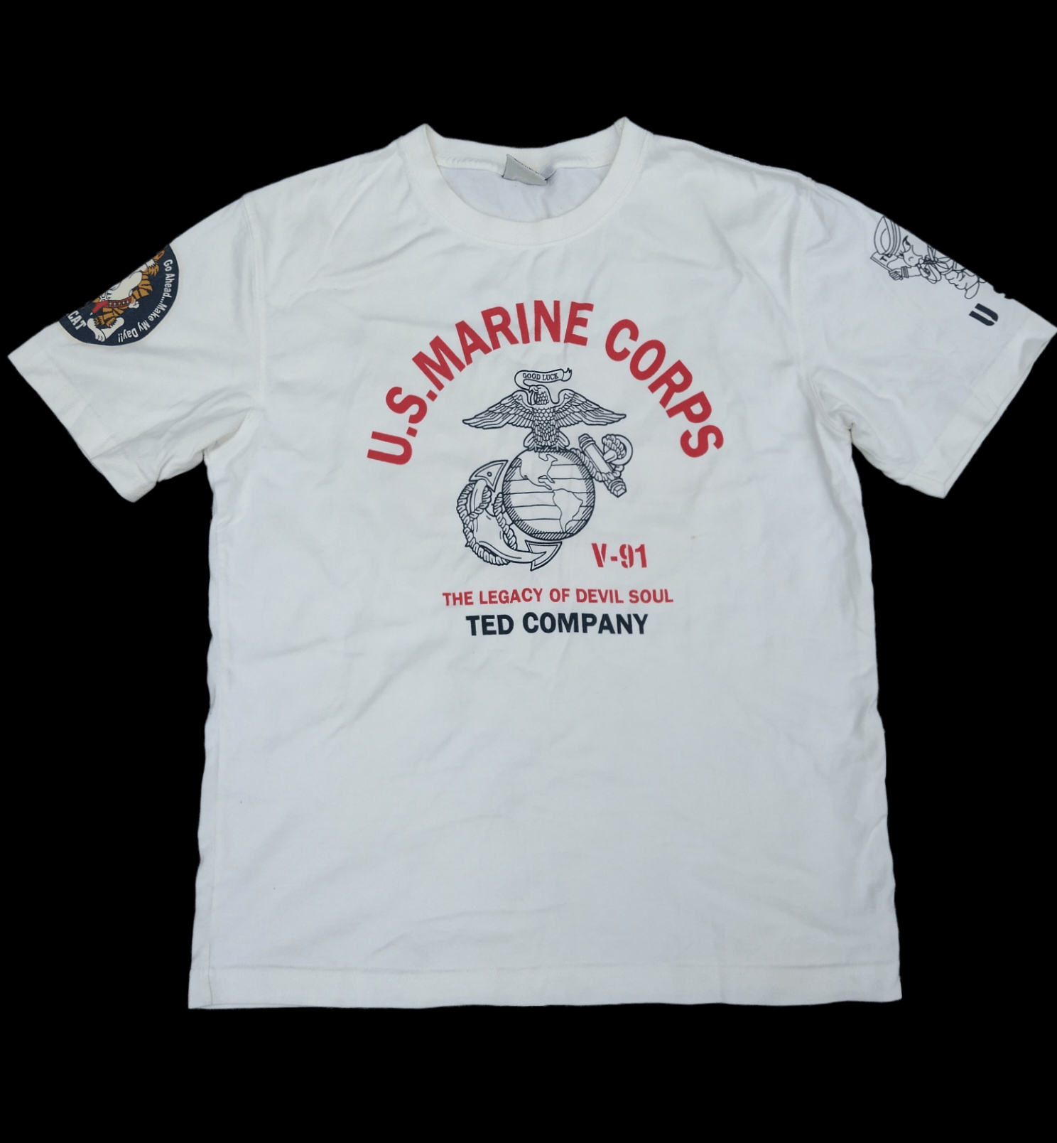 Tedman U.S.MARINE CORPS TEDMAN LUCKY LITTLE DEVIL Size US M / EU 48-50 / 2 - 2 Thumbnail
