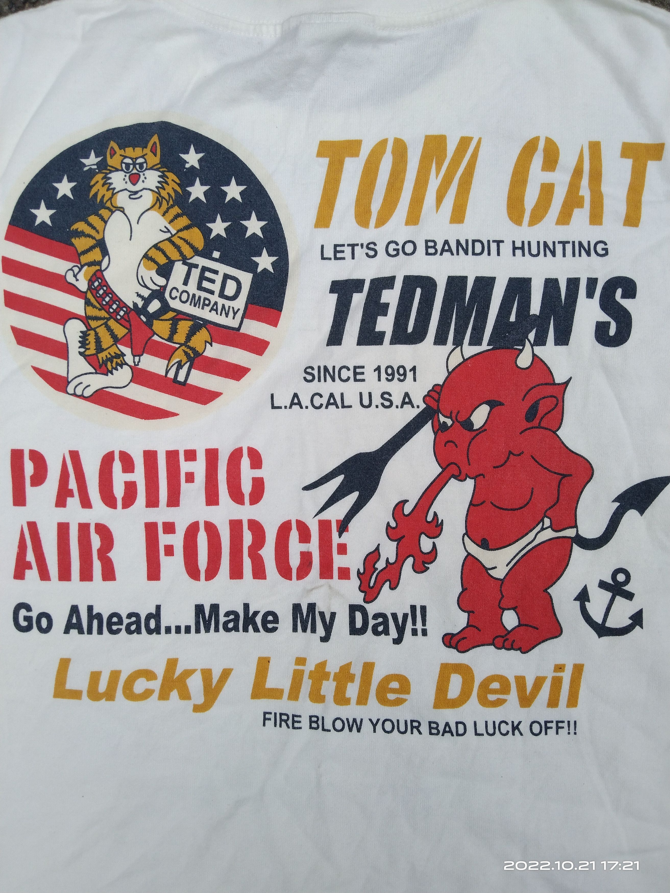Tedman U.S.MARINE CORPS TEDMAN LUCKY LITTLE DEVIL Size US M / EU 48-50 / 2 - 7 Thumbnail