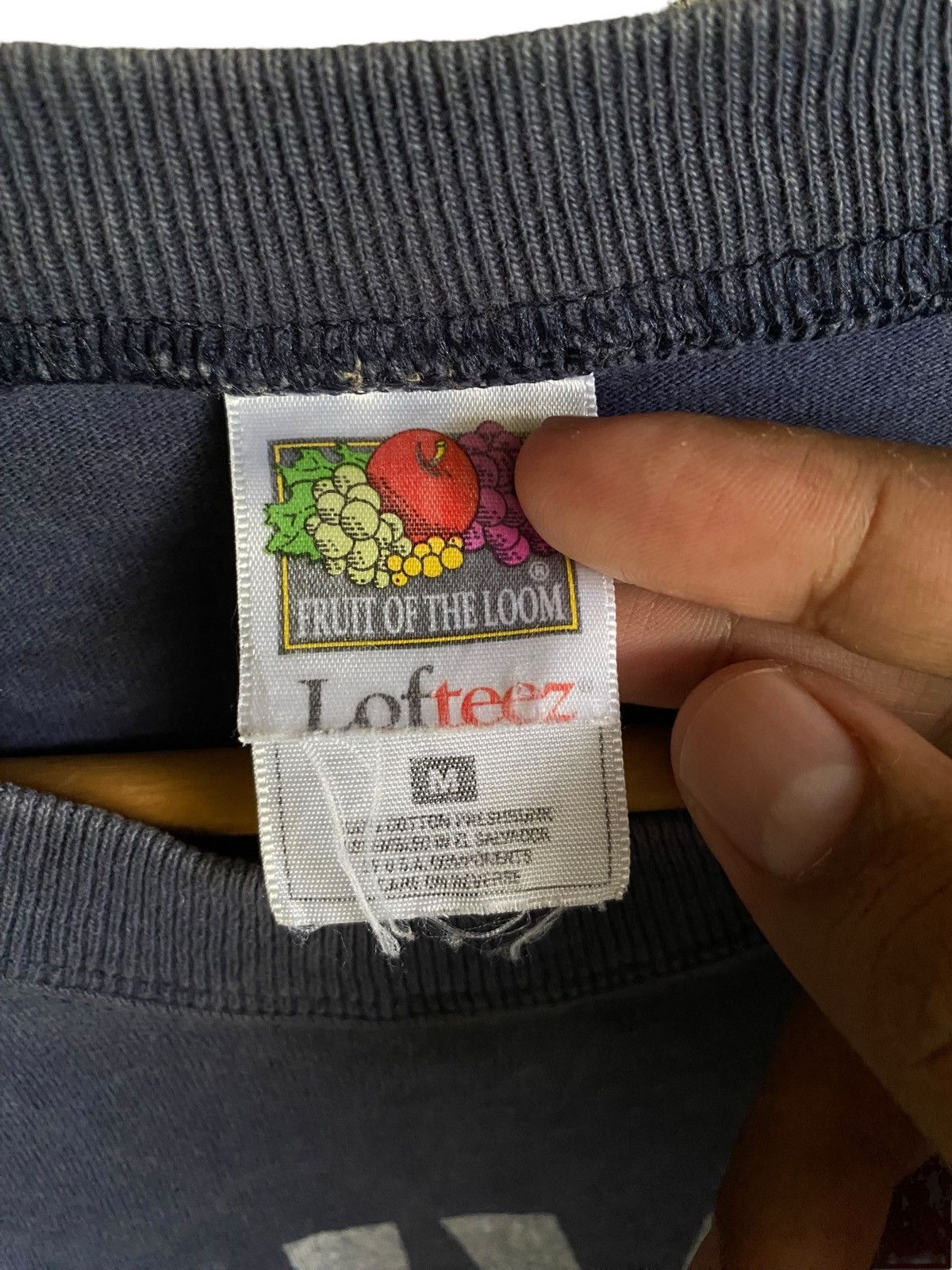 Fruit Of The Loom × Vintage Vintage 90s Give Peace a Chance Statement Size US M / EU 48-50 / 2 - 7 Thumbnail