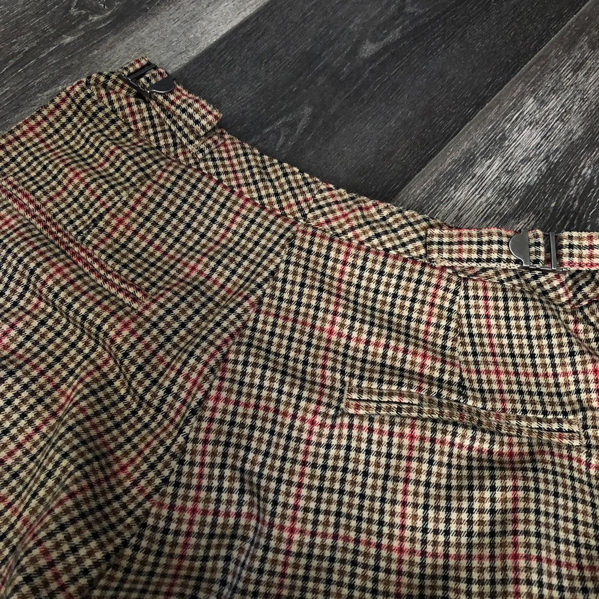 Pacsun Vintage Brandy Melville John Galt Plaid Check Ladies Pants Size 26" / US 2 / IT 38 - 7 Thumbnail