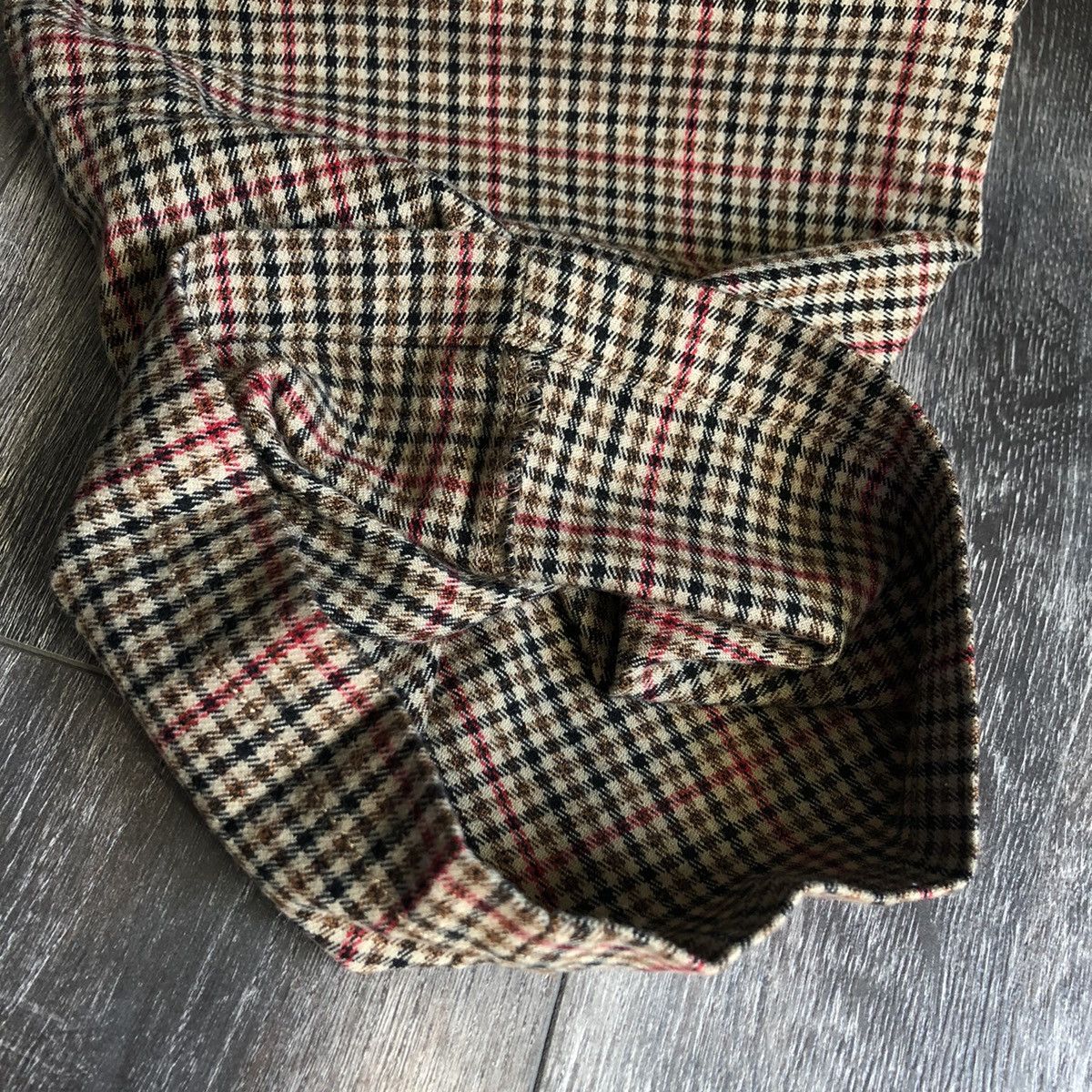 Pacsun Vintage Brandy Melville John Galt Plaid Check Ladies Pants Size 26" / US 2 / IT 38 - 8 Thumbnail
