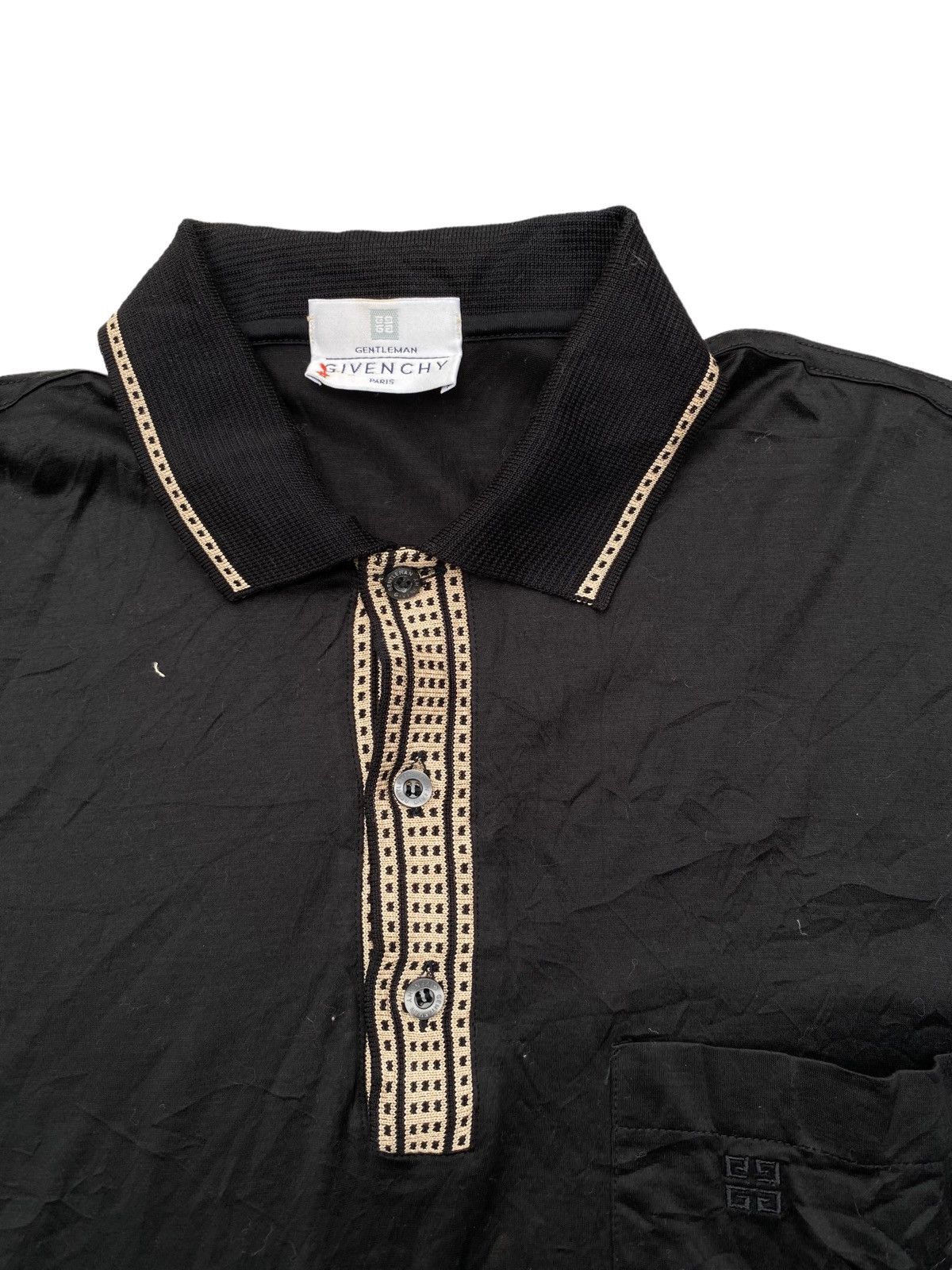 Givenchy × Vintage Vintage Givenchy Button Up Polos Shirt Size US S / EU 44-46 / 1 - 8 Thumbnail