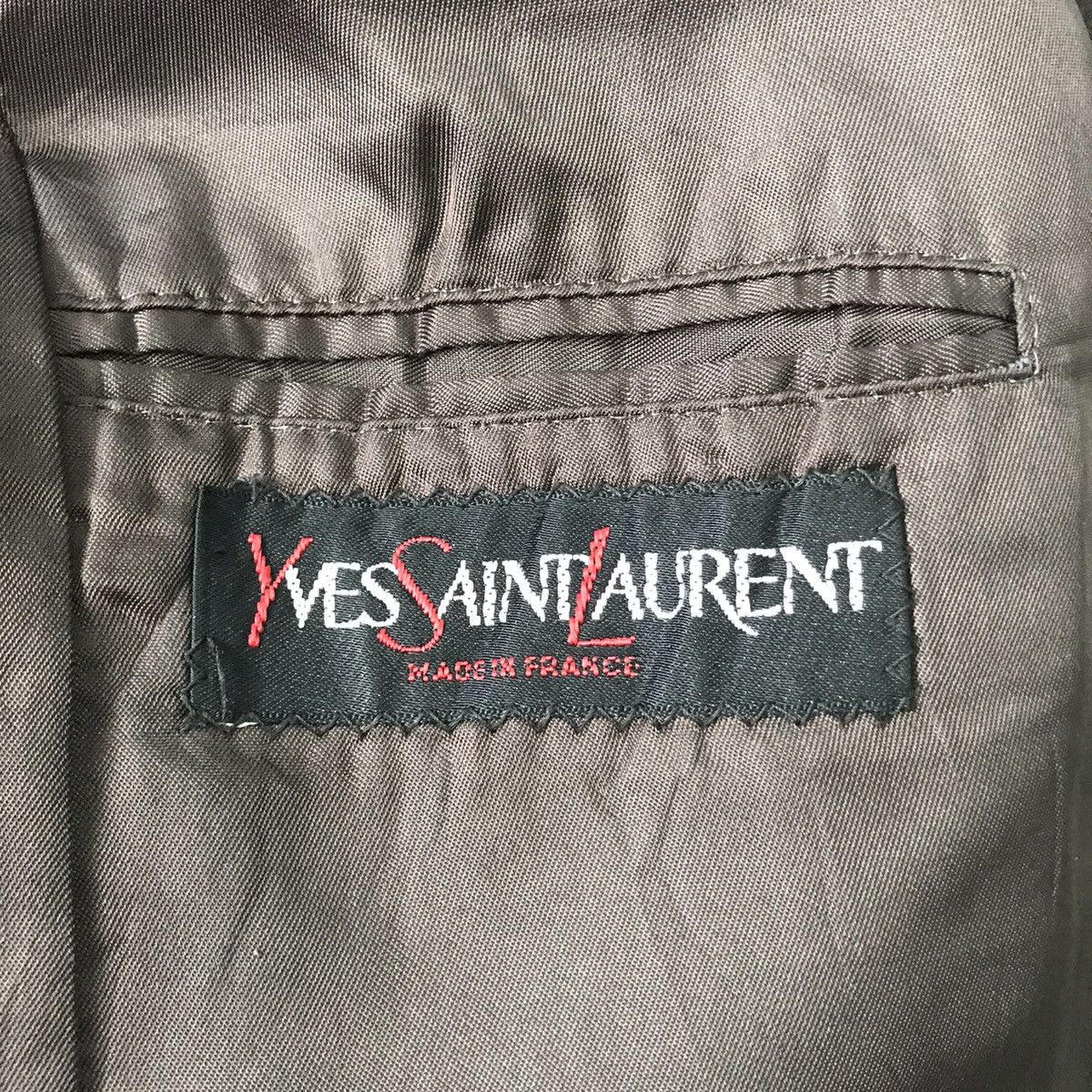 Yves Saint Laurent Vtg YSL Yves Saint Laurent Jacket Coat Made in France Size US M / EU 48-50 / 2 - 24 Thumbnail