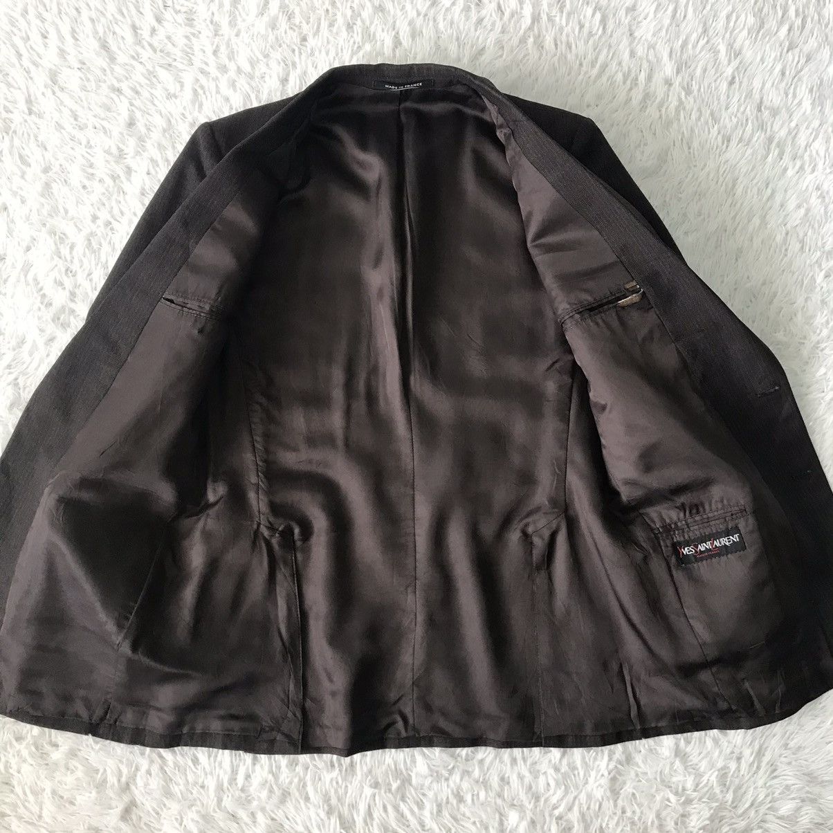 Yves Saint Laurent Vtg YSL Yves Saint Laurent Jacket Coat Made in France Size US M / EU 48-50 / 2 - 17 Thumbnail