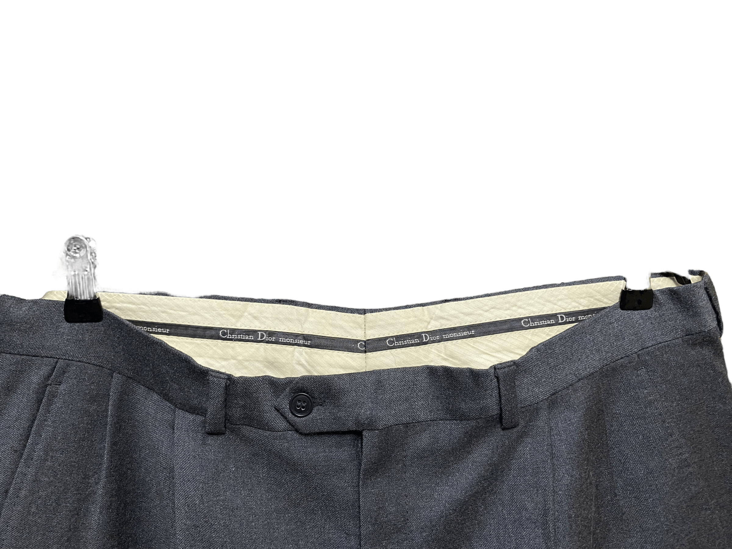 Christian Dior Monsieur × Vintage Christian Dior monsieur graphite wool suit, size 56R Size 54R - 5 Thumbnail