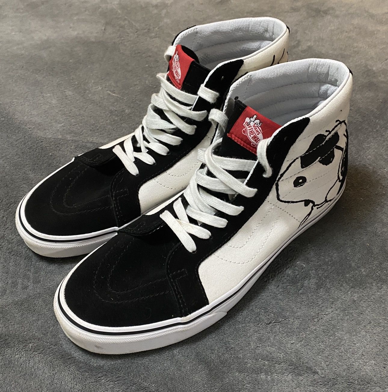 Peanuts Joe Cool Vans X Peanuts Sk8-hi Peanuts X Vans Sk8 Hi Joe Cool