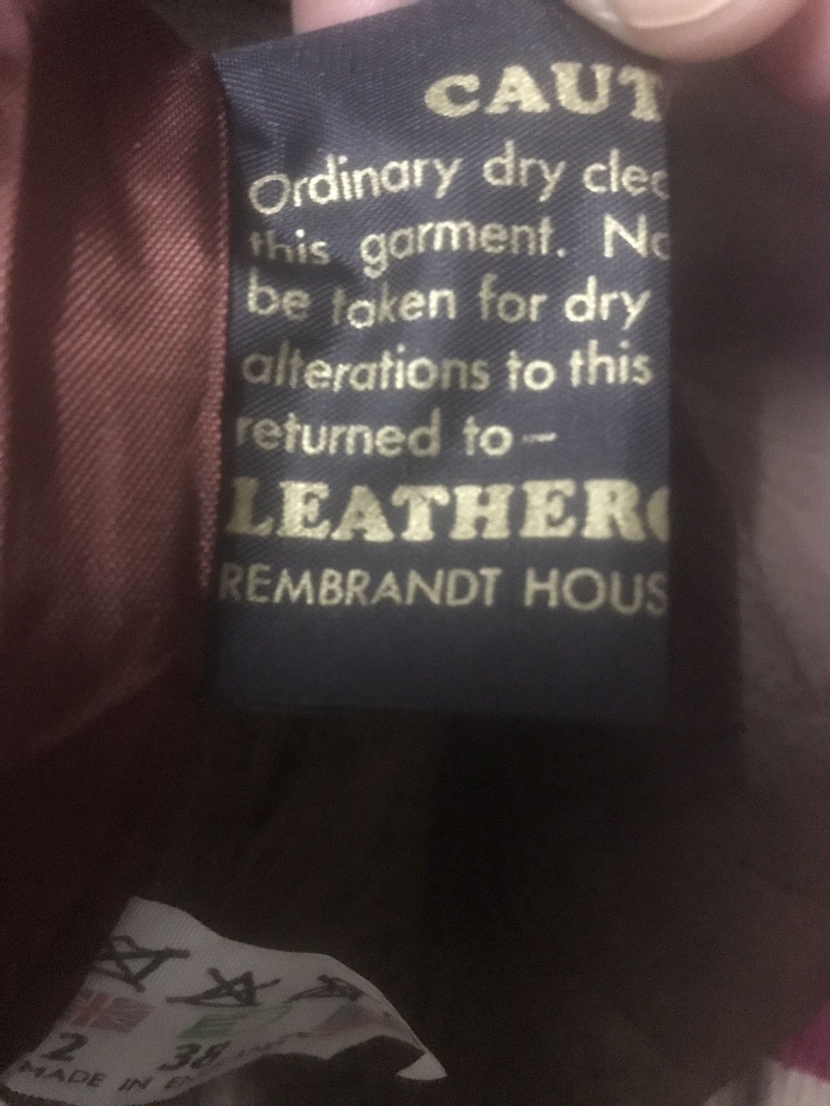 Leather JACKET LEATHERCRAFT & SUEDE Size S / US 4 / IT 40 - 16 Thumbnail