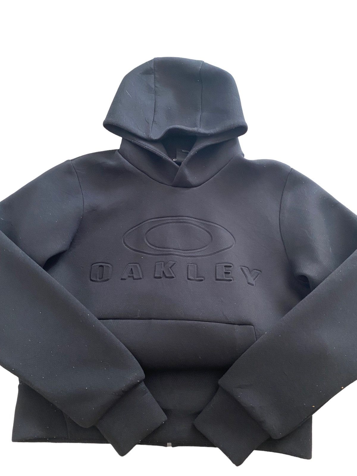 Oakley Rare OAKLEY PERFORMANCE FIT black logo hoodie nice design Size US M / EU 48-50 / 2 - 9 Thumbnail