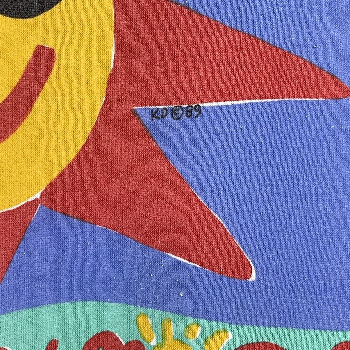 Quiksilver Vintage 90s Ken Done Big Logo Crewneck Sweatshirt Size M Size US M / EU 48-50 / 2 - 6 Thumbnail