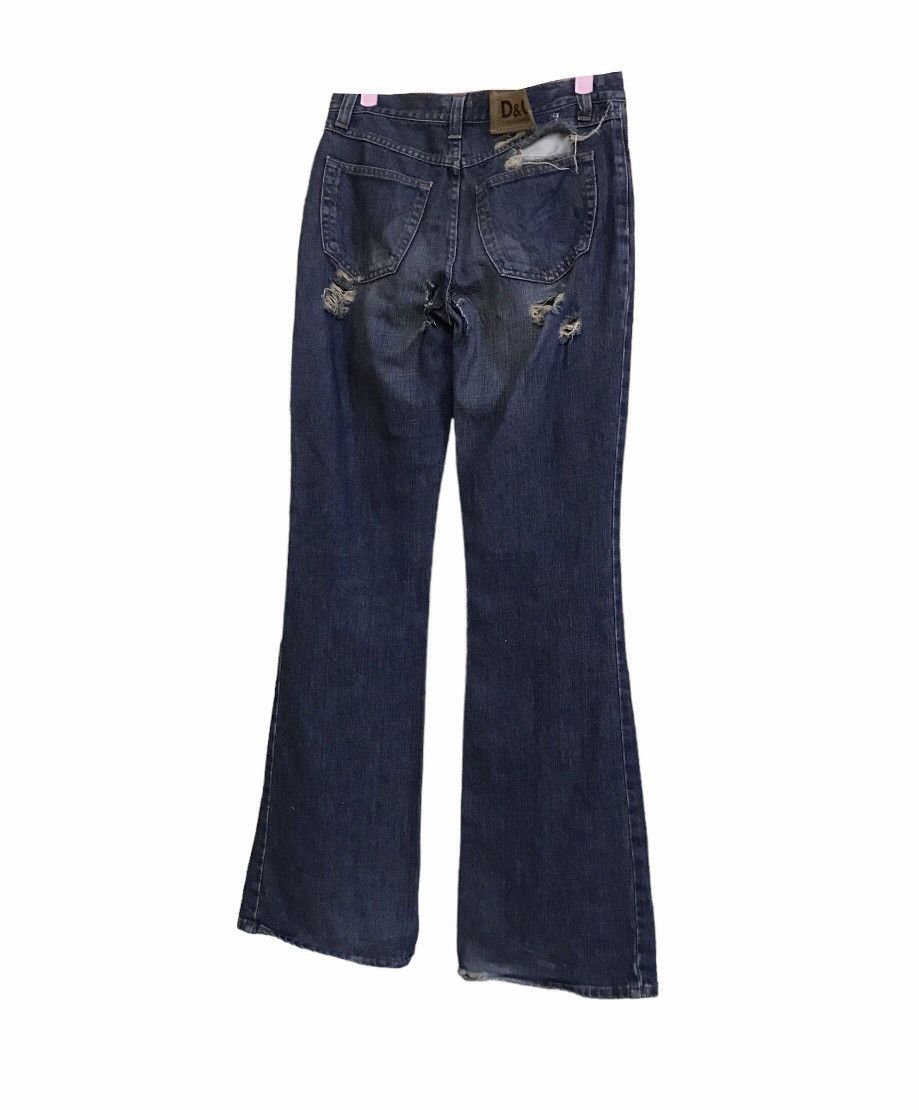 Dolce & Gabbana × If Six Was Nine × PPFM Dolce & Gabbana Flare Distressed Bootcut Jeans Size US 26 / EU 42 - 14 Thumbnail