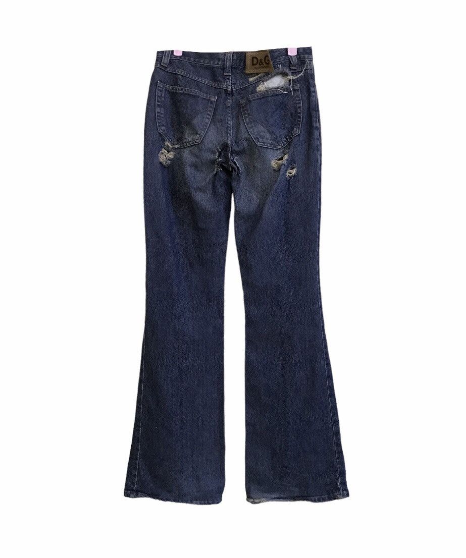 Dolce & Gabbana × If Six Was Nine × PPFM Dolce & Gabbana Flare Distressed Bootcut Jeans Size US 26 / EU 42 - 13 Thumbnail