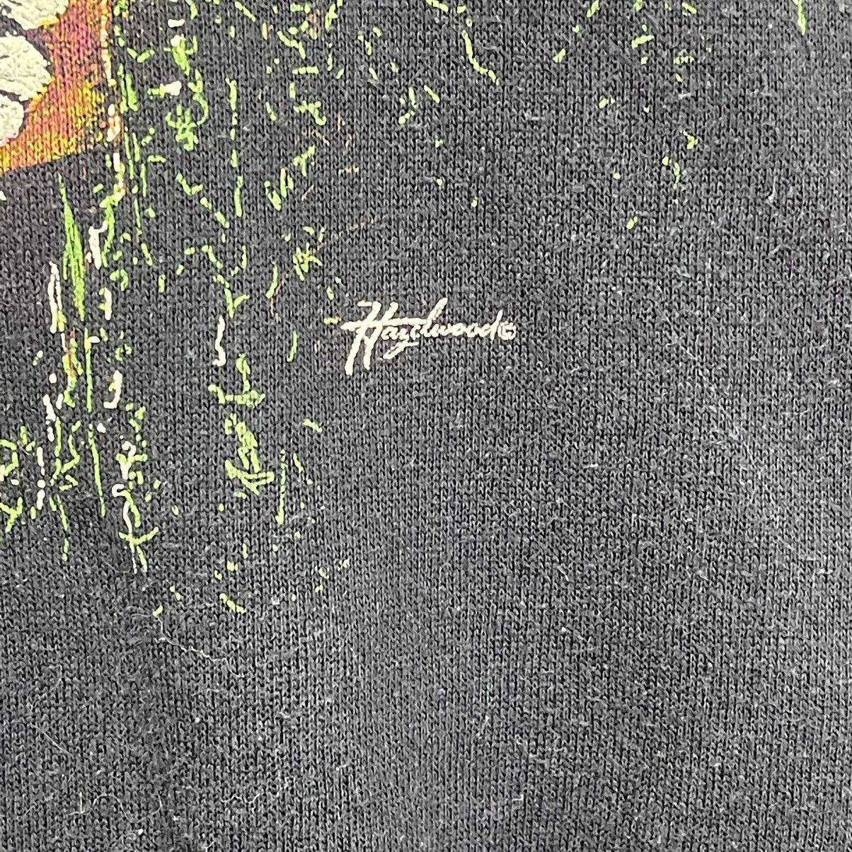 Harley Davidson × Vintage Vintage 90s Hazelwood Eagle Art Crewneck Sweatshirt Size M Size US M / EU 48-50 / 2 - 6 Thumbnail