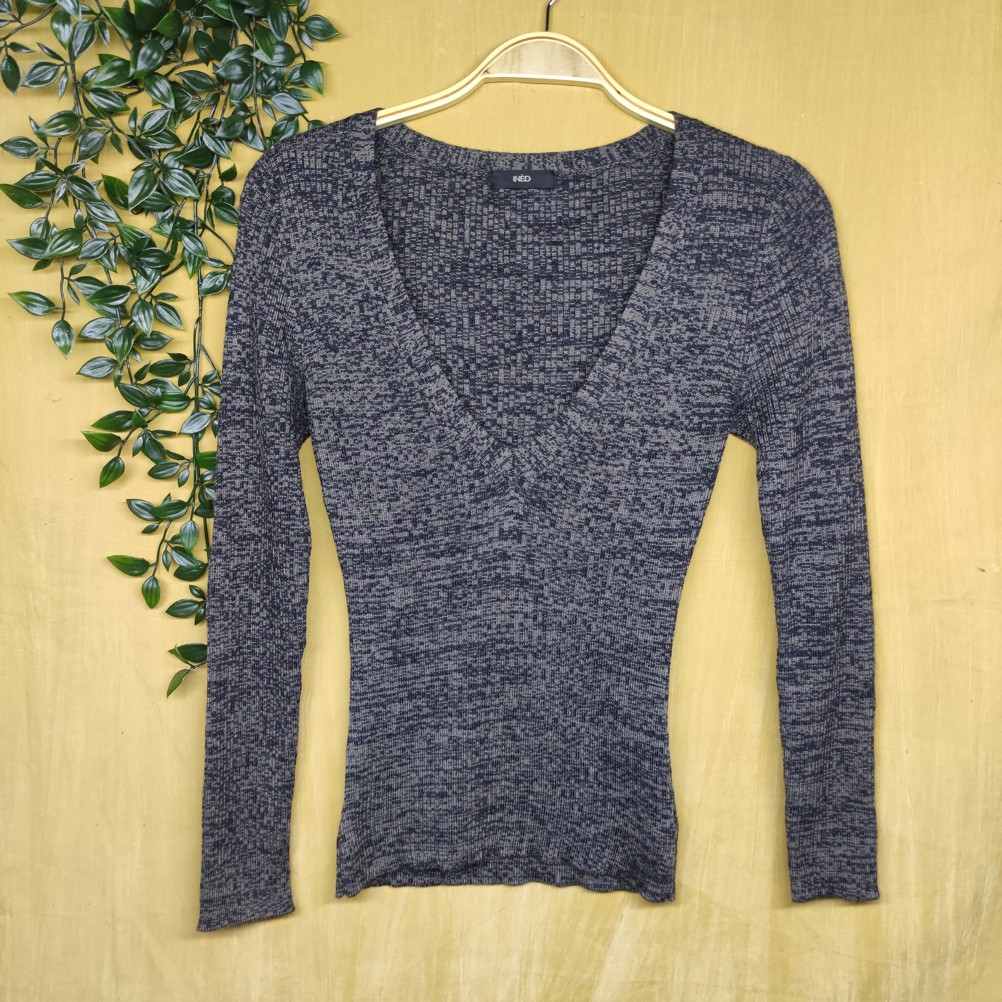 Japanese Brand × Yohji Yamamoto Japanesebrand Ined By YOHJIYAMAMOTO Wool Sweater Size XS / US 0-2 / IT 36-38 - 1 Thumbnail