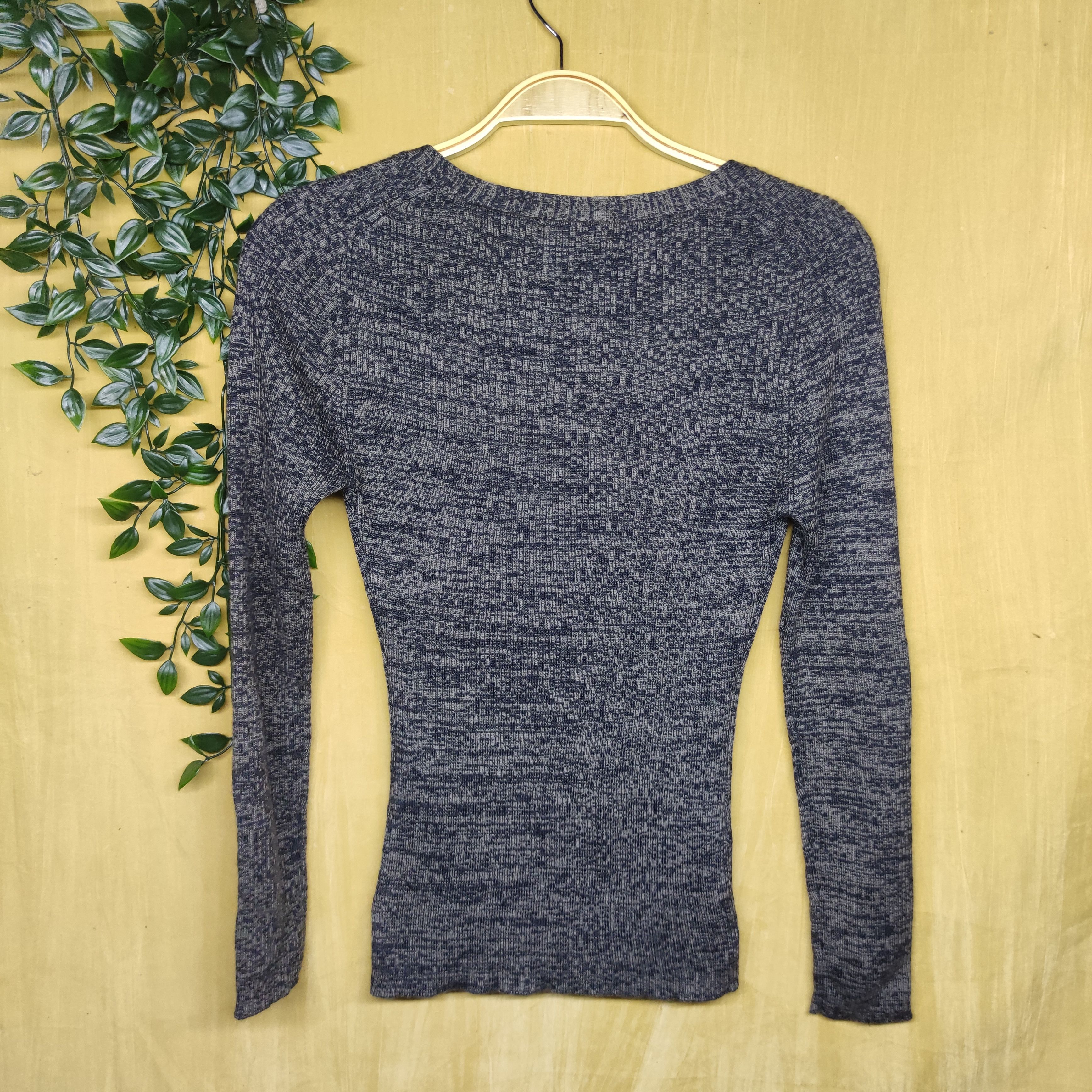 Japanese Brand × Yohji Yamamoto Japanesebrand Ined By YOHJIYAMAMOTO Wool Sweater Size XS / US 0-2 / IT 36-38 - 2 Thumbnail