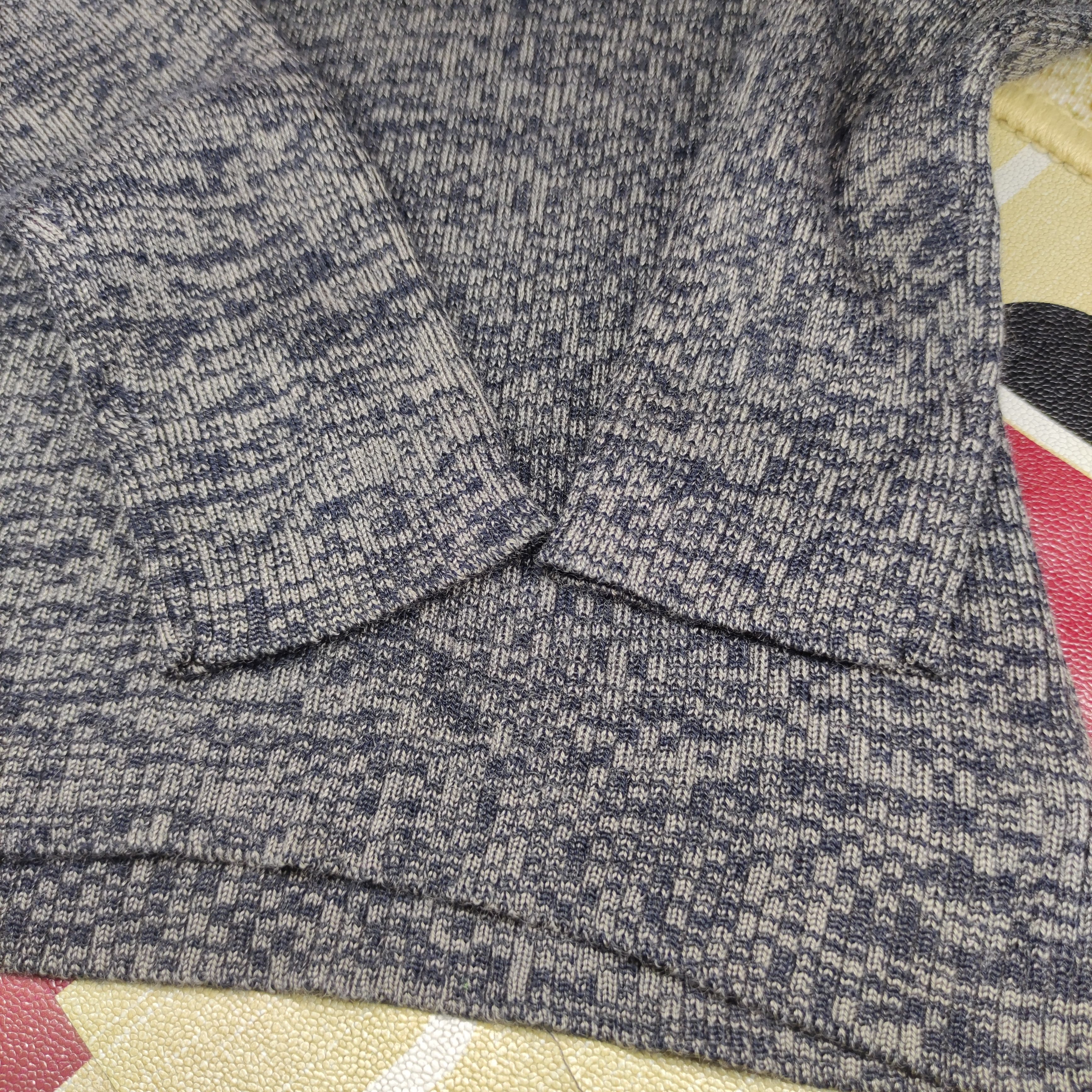 Japanese Brand × Yohji Yamamoto Japanesebrand Ined By YOHJIYAMAMOTO Wool Sweater Size XS / US 0-2 / IT 36-38 - 3 Thumbnail