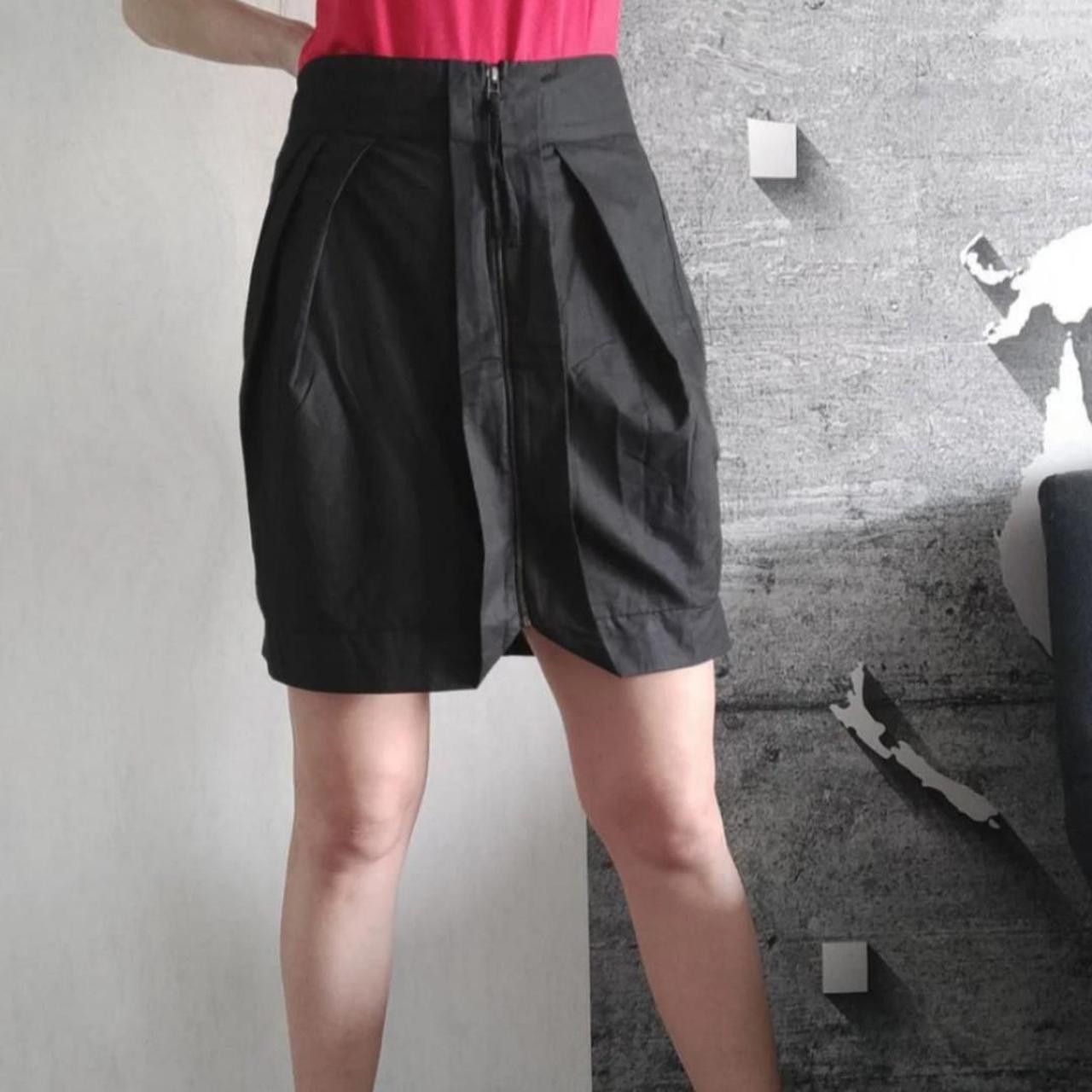 Cop Copine Cop Copine black midi skirt with full zipper closure 🖤 Size 30" / US 8 / IT 44 - 4 Thumbnail
