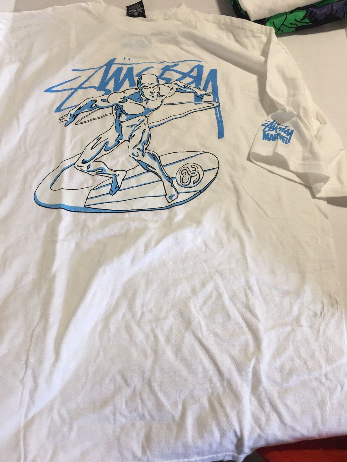 Stussy Stussy silver surfer fantastic four xl marvel shirt tee 