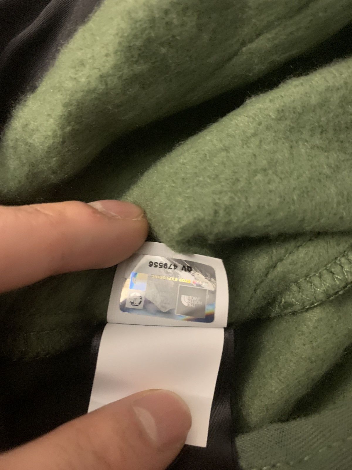 Supreme × The North Face Olive Steep Tech Hoodie Size US M / EU 48-50 / 2 - 6 Thumbnail