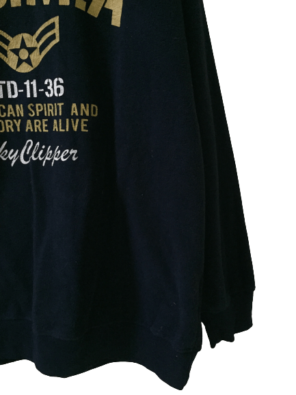 Vintage Vintage La-Fiori U.S.M.A. Anderson Big Size Sweatshirt Size US XXL / EU 58 / 5 - 2 Thumbnail