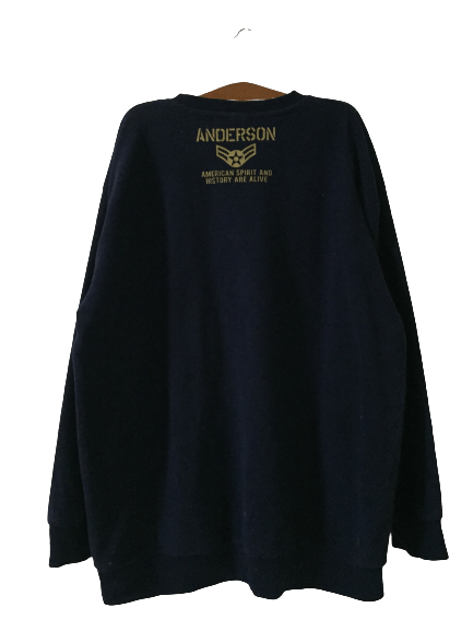 Vintage Vintage La-Fiori U.S.M.A. Anderson Big Size Sweatshirt Size US XXL / EU 58 / 5 - 7 Thumbnail