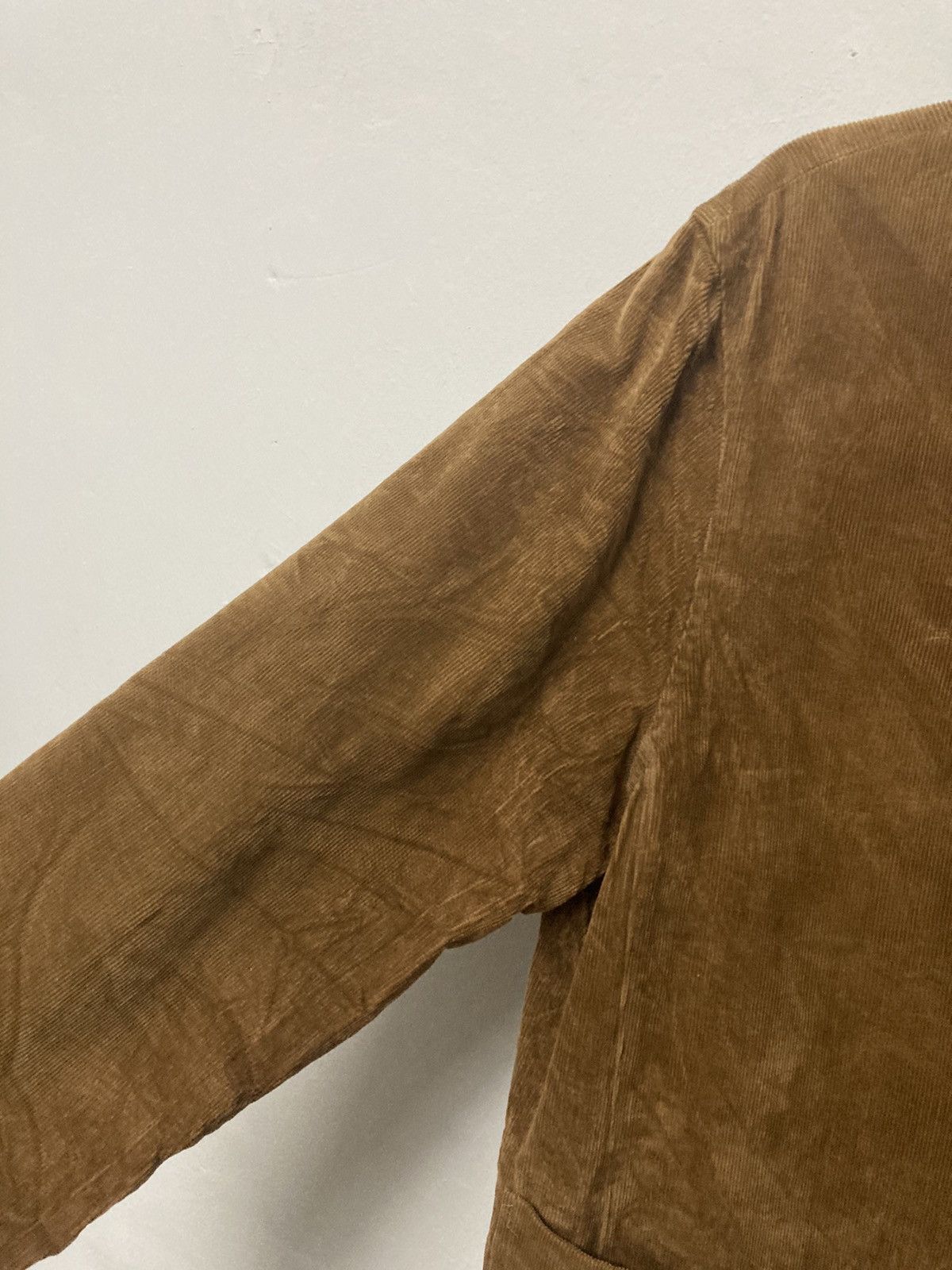 Hai Sporting Gear × Issey Miyake × Japanese Brand Rare Hai Sporting Gear by Issey Miyake Corduroy Coat Jacket Size 40L - 7 Thumbnail