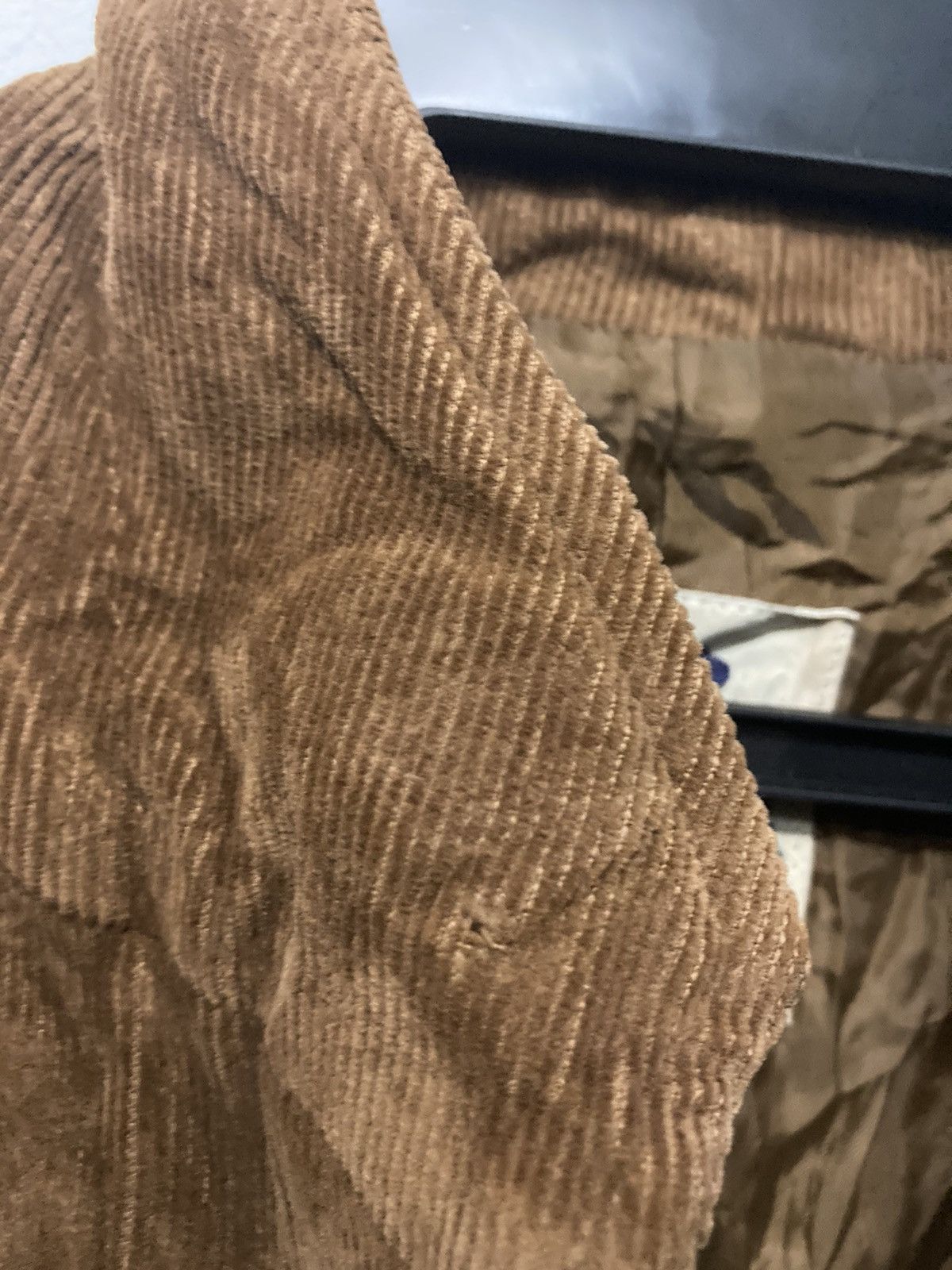 Hai Sporting Gear × Issey Miyake × Japanese Brand Rare Hai Sporting Gear by Issey Miyake Corduroy Coat Jacket Size 40L - 9 Thumbnail