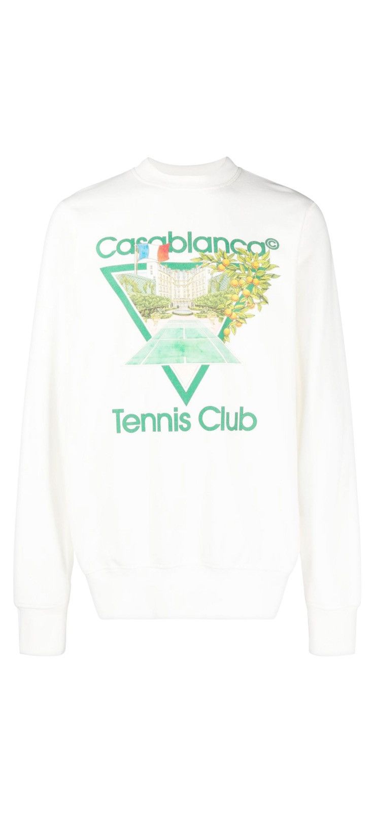 Casablanca Tennis Club Print Sweatshirt