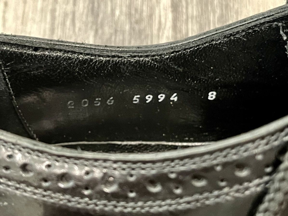 Dolce & Gabbana Dolce & Gabbana D&G Patent Leather Oxford Wingtip Shoes Sz 8 Size US 8 / EU 41 - 7 Thumbnail