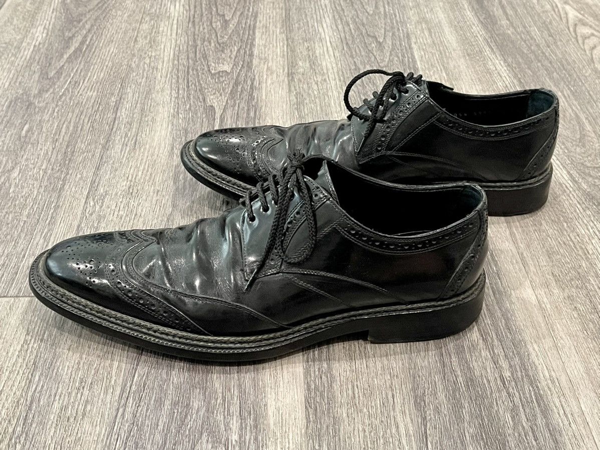 Dolce & Gabbana Dolce & Gabbana D&G Patent Leather Oxford Wingtip Shoes Sz 8 Size US 8 / EU 41 - 3 Thumbnail
