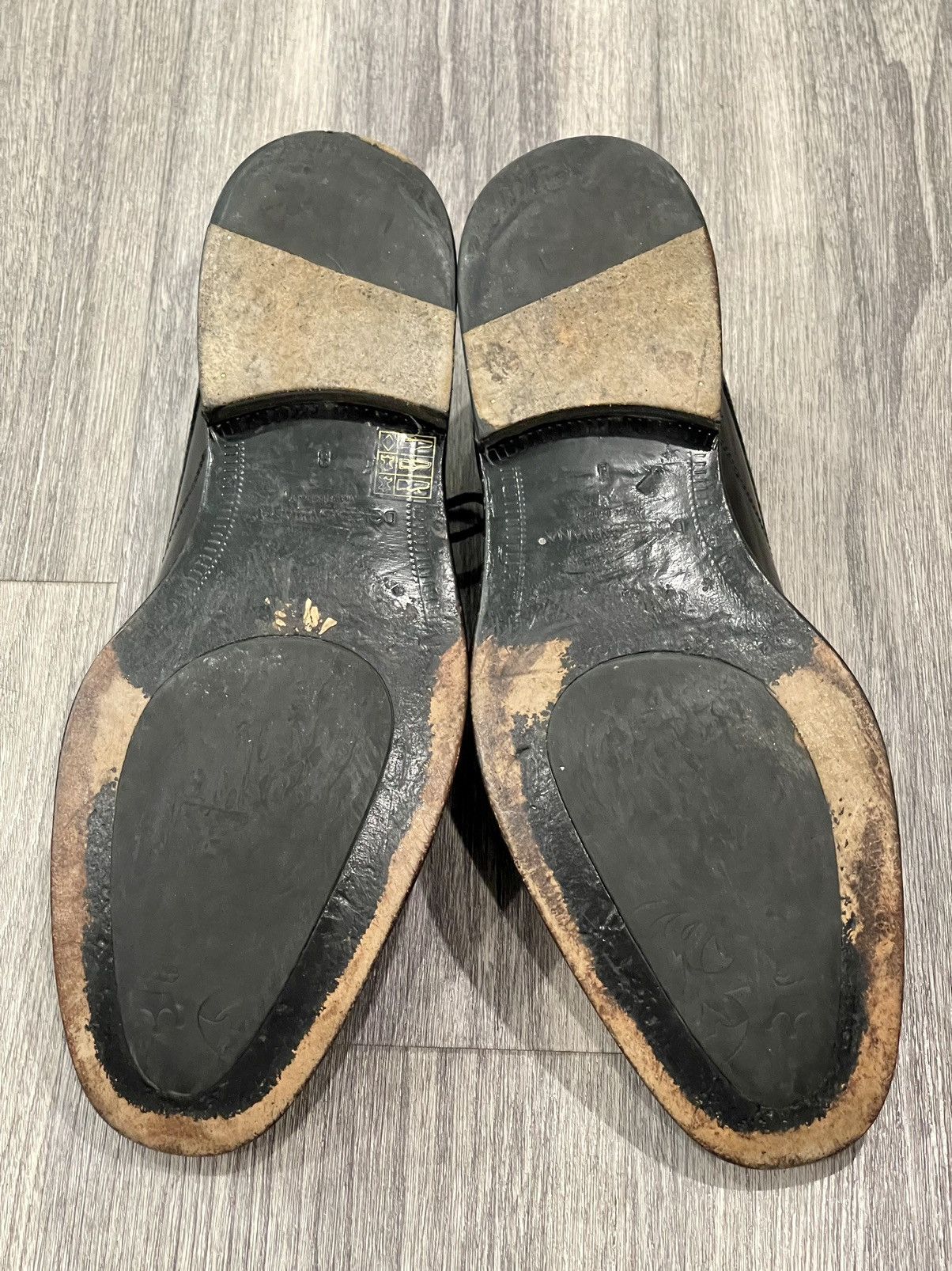 Dolce & Gabbana Dolce & Gabbana D&G Patent Leather Oxford Wingtip Shoes Sz 8 Size US 8 / EU 41 - 6 Thumbnail