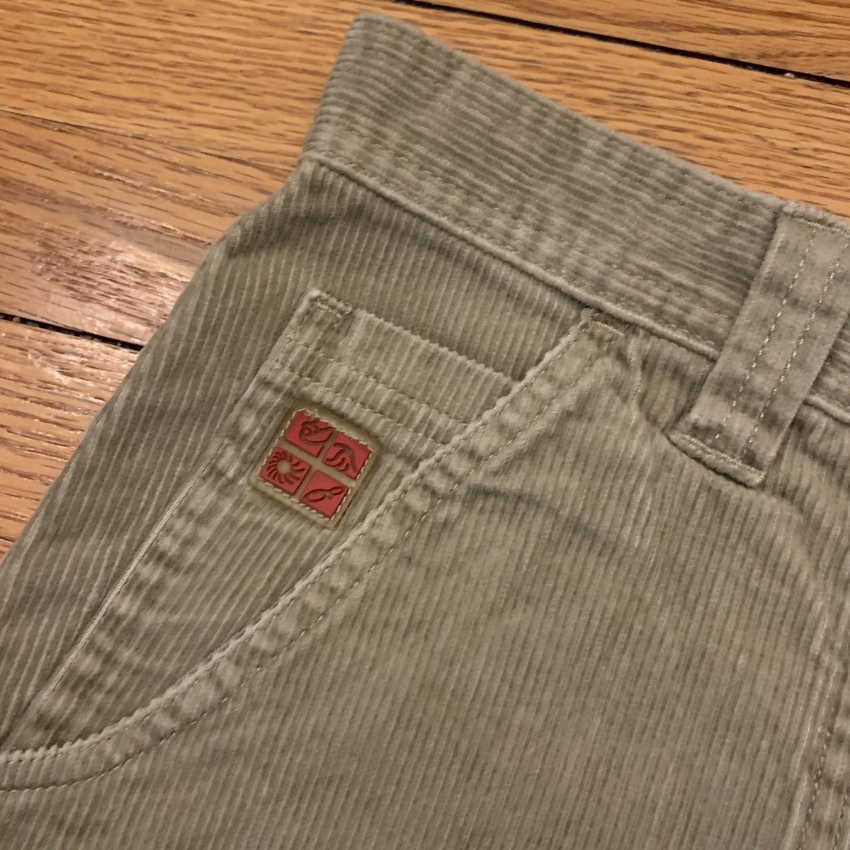 Ocean Pacific × Vintage NWT Vintage OP Ocean Pacific Beige Corduroy Shorts NEW Size US 33 - 3 Thumbnail