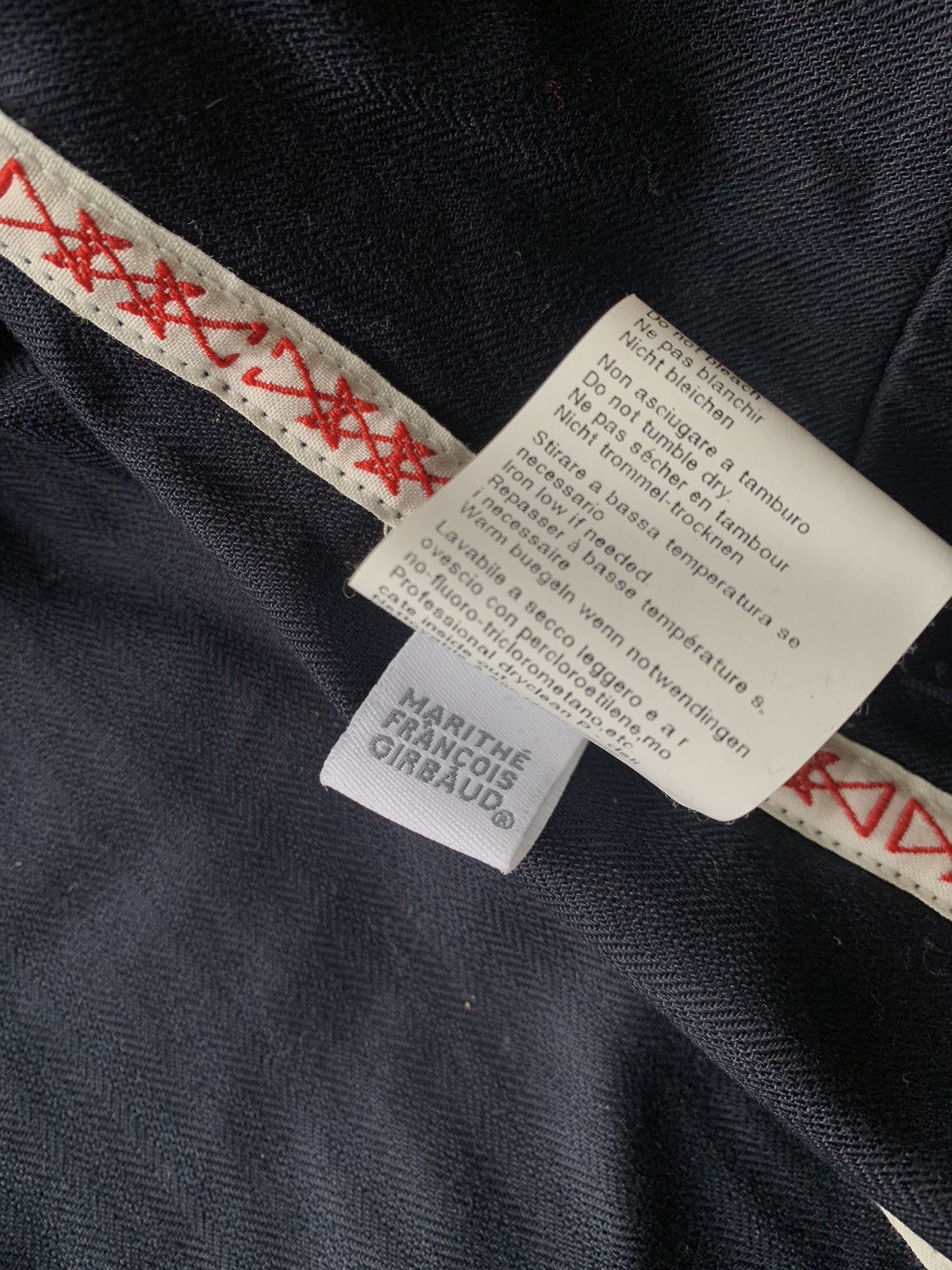 Marithe + Francois Girbaud Marithe Francois Girbaud navy mace button blazer chef Size M / US 6-8 / IT 42-44 - 14 Thumbnail