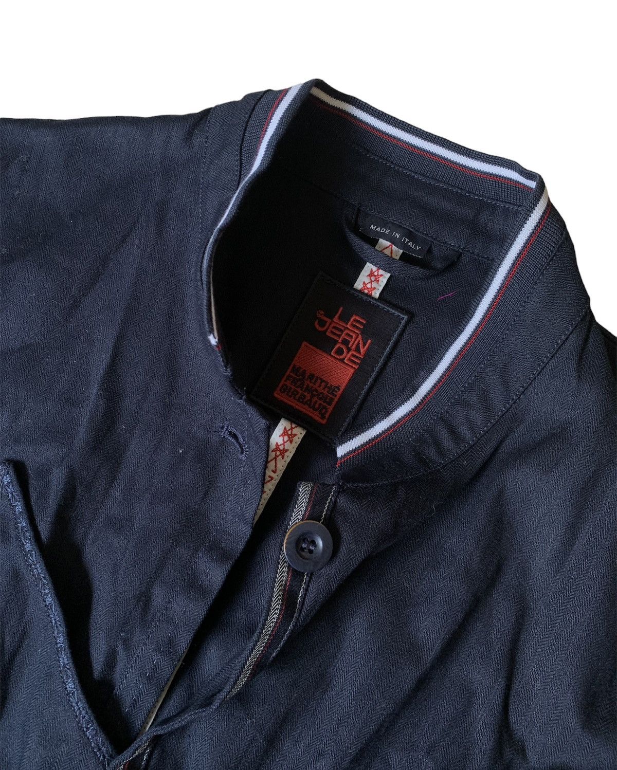 Marithe + Francois Girbaud Marithe Francois Girbaud navy mace button blazer chef Size M / US 6-8 / IT 42-44 - 8 Thumbnail