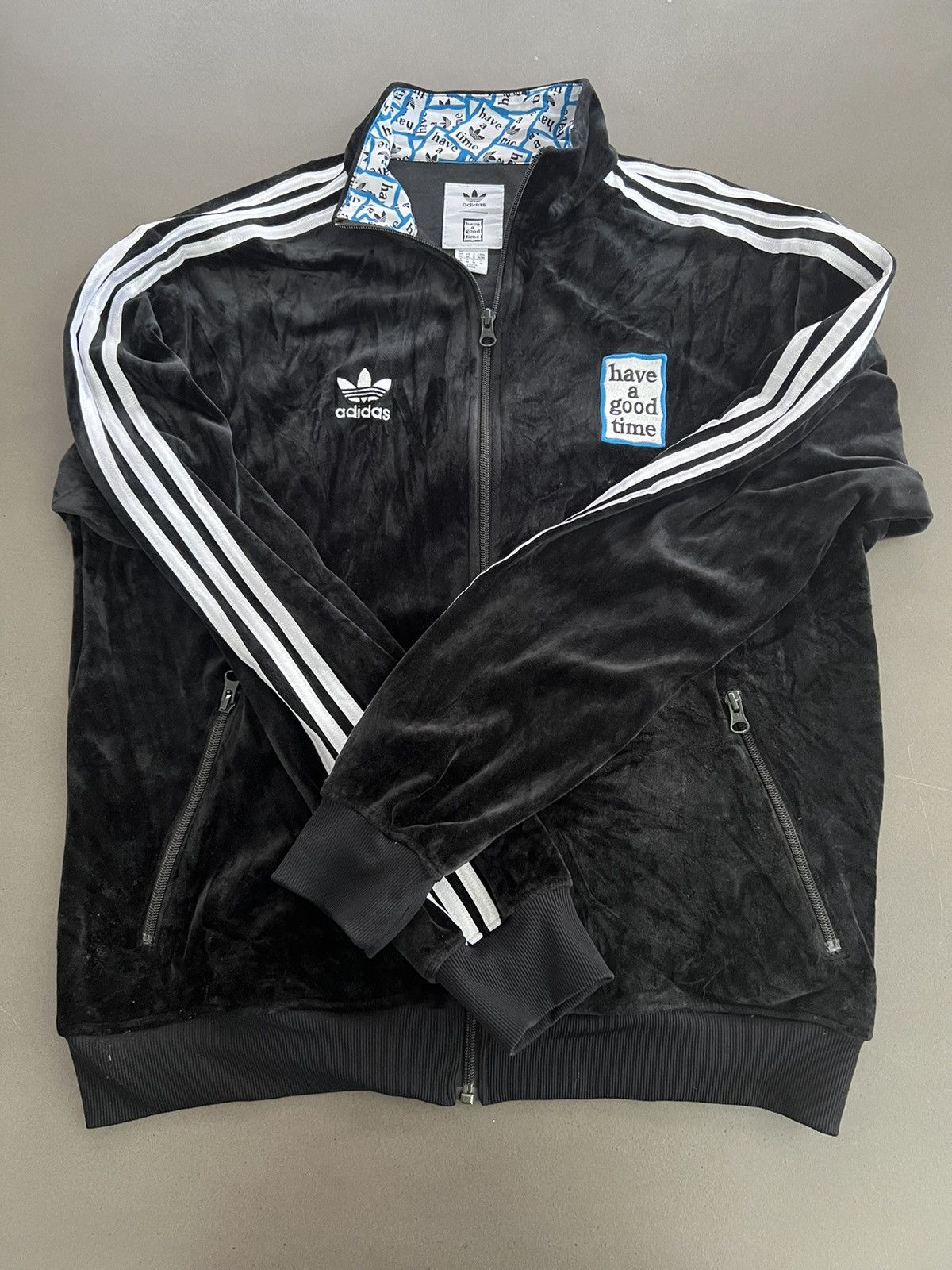 Have a good store time adidas jacket