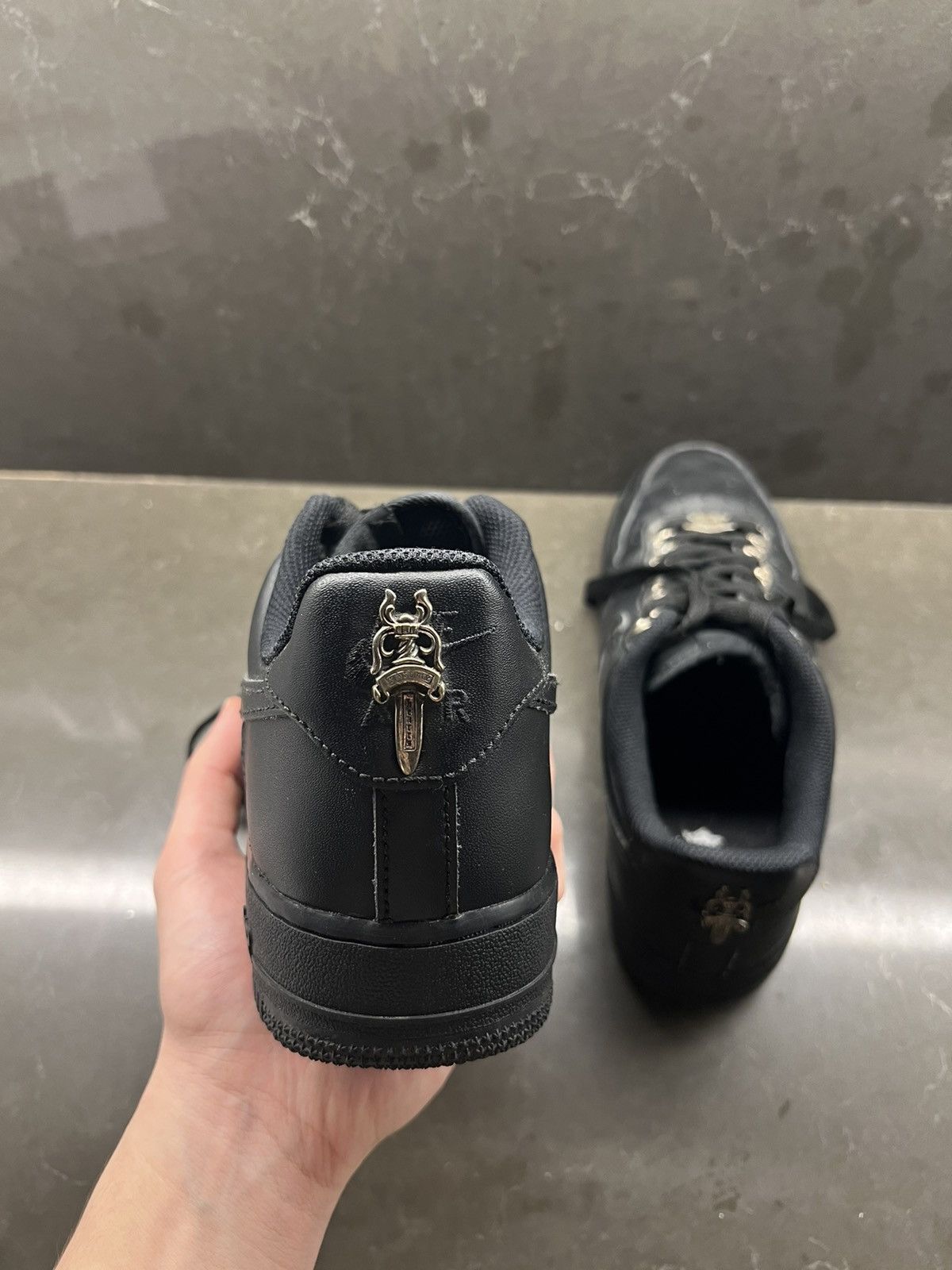 Chrome Hearts × Nike Chrome Hearts x Nike Air Force 1 Size US 8 / EU 41 - 1 Thumbnail