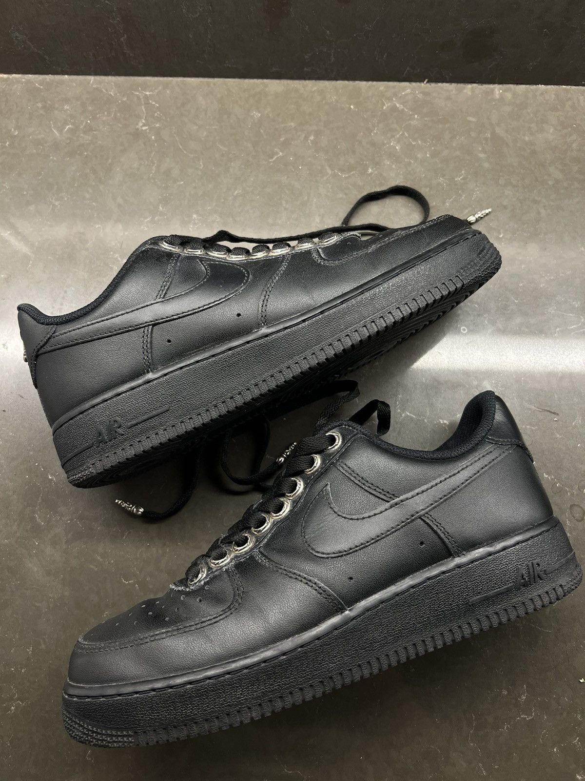 Chrome Hearts × Nike Chrome Hearts x Nike Air Force 1 Size US 8 / EU 41 - 6 Thumbnail