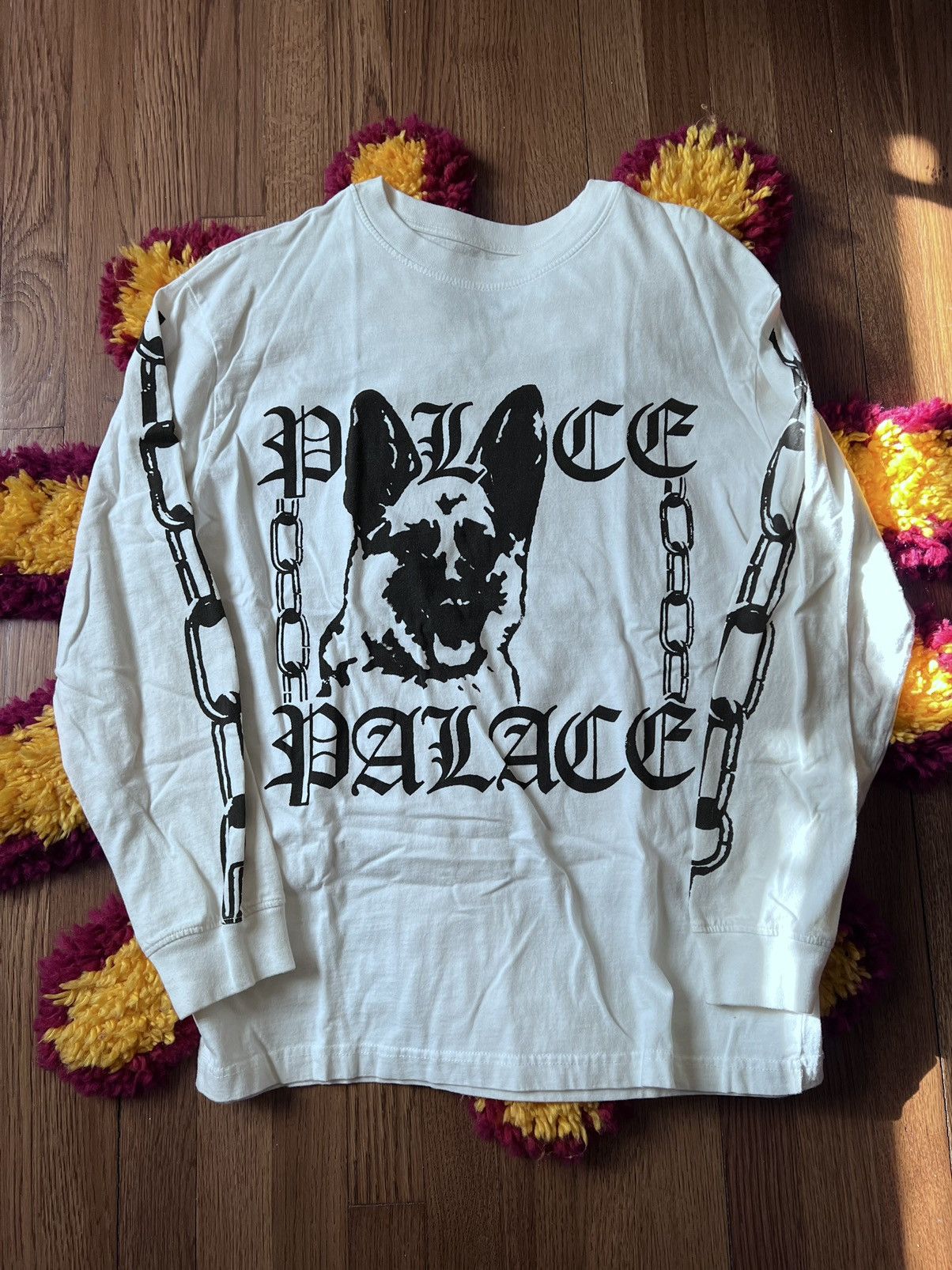 Palace Palace Elton John Baller L/S SS22 Navy | Grailed