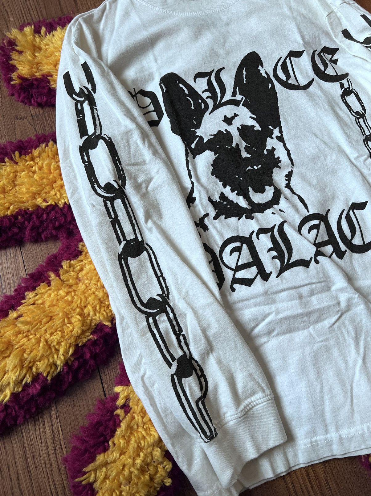 Palace Palace Chain Dog Long Sleeve size L Size US L / EU 52-54 / 3 - 3 Thumbnail