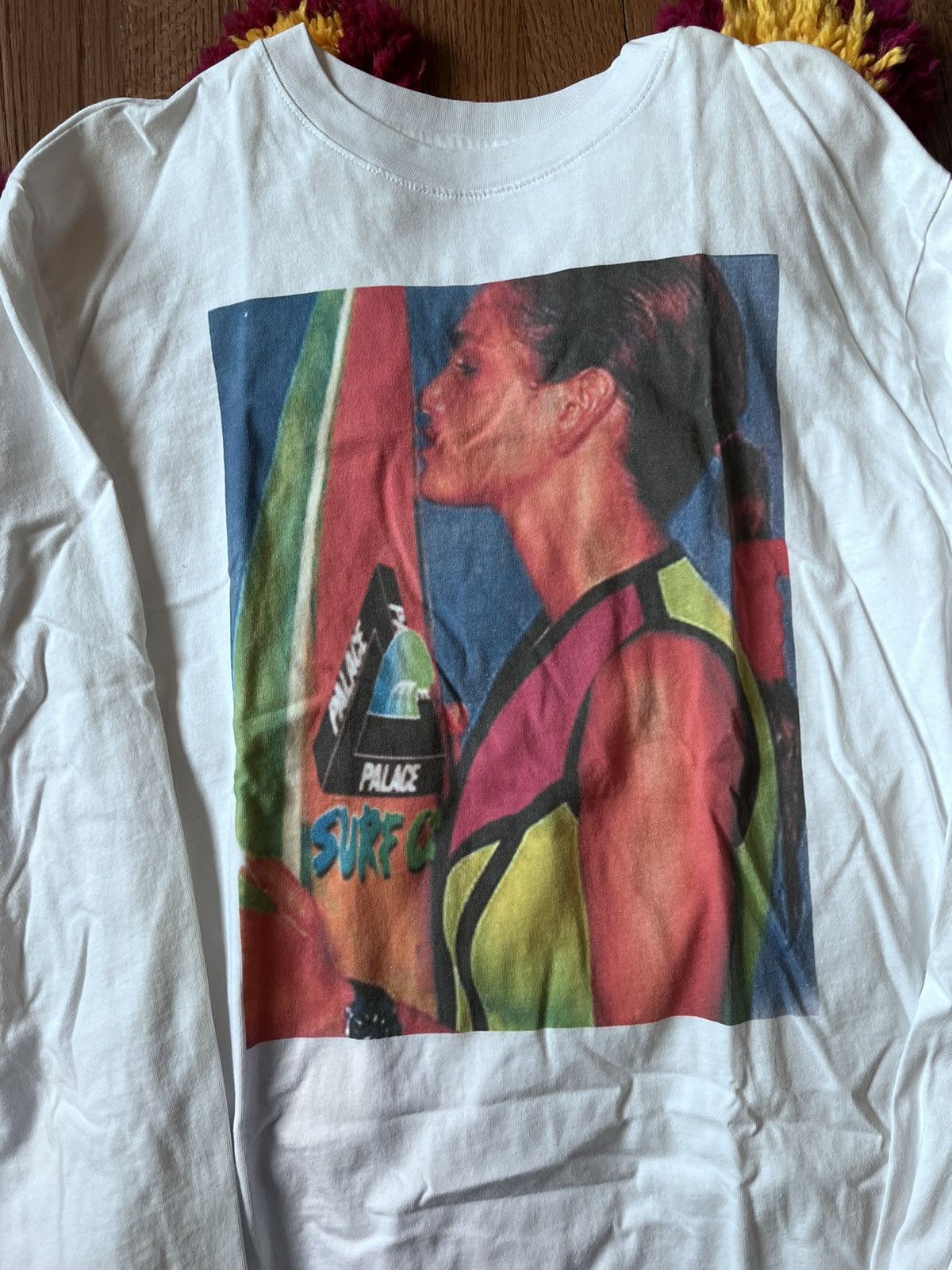 Palace Palace Surf Co Cindy Crawford Long Sleeve size L Size US L / EU 52-54 / 3 - 2 Thumbnail