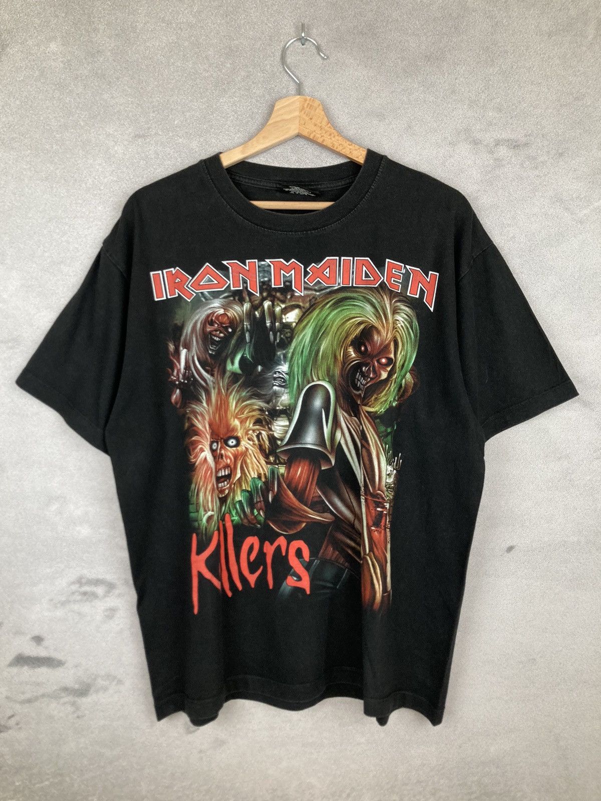 Band Tees Vintage Iron Maiden The Killers Graphic Tee Rare 90s 00s Size US L / EU 52-54 / 3 - 1 Thumbnail