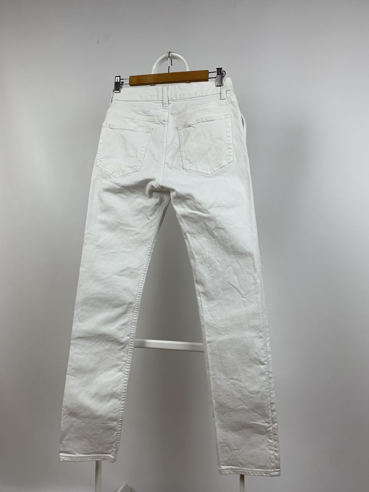 Acne Studios Acne Studios Ace White Slim Denim Jeans Pants Size US 28 / EU 44 - 11 Thumbnail